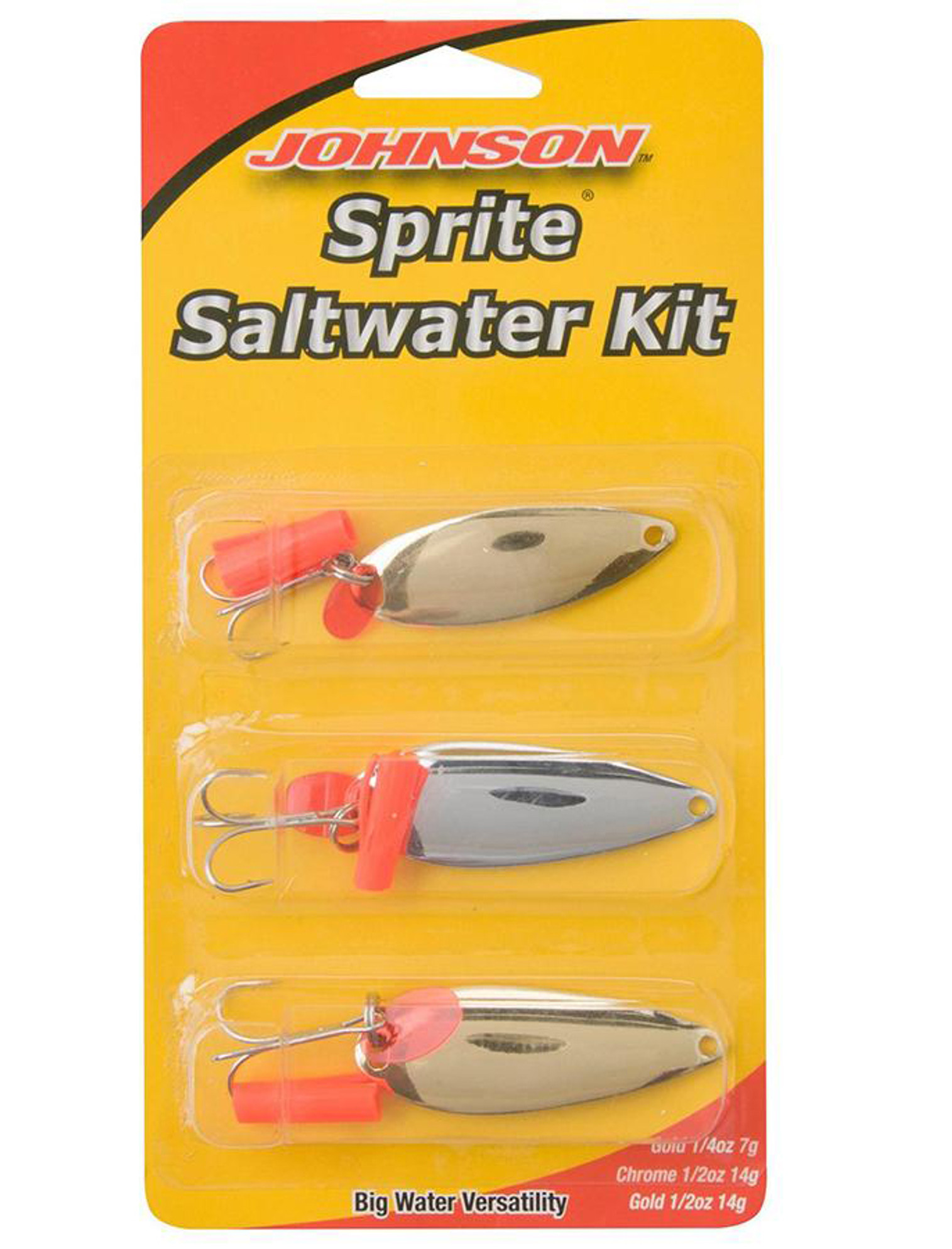 Johnson Fishing Sprite Saltwater Assorted Fishing Lure Kit