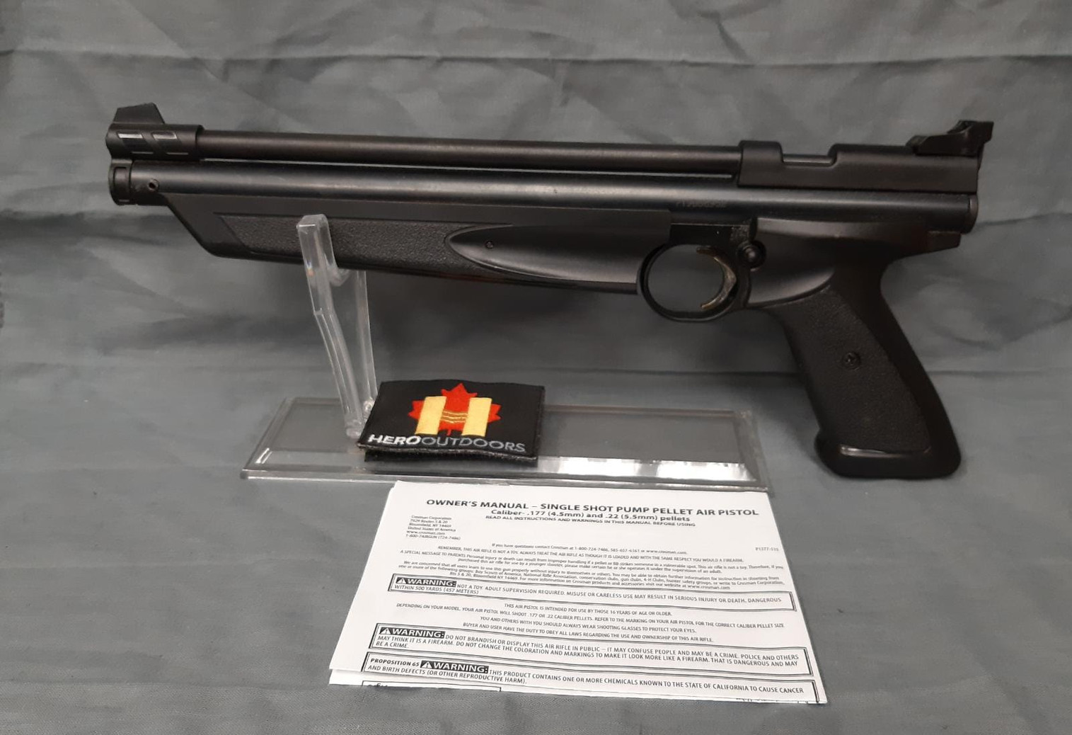 Crosman American Classic Pump Pellet Pistol .22 - USED