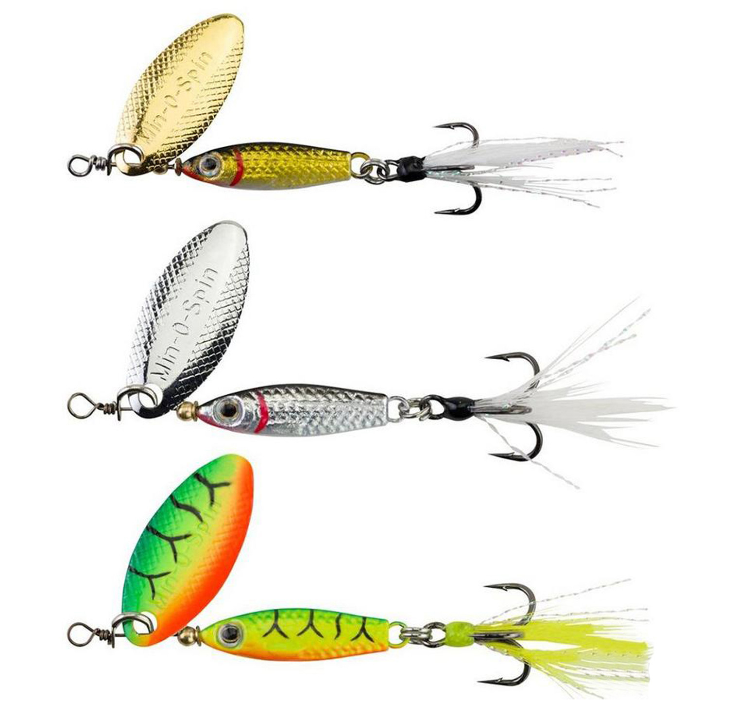 Johnson Fishing Min-O-Spin Fishing Lure (Model: 1 1/4in / 1/8oz /  Assorted) - Hero Outdoors