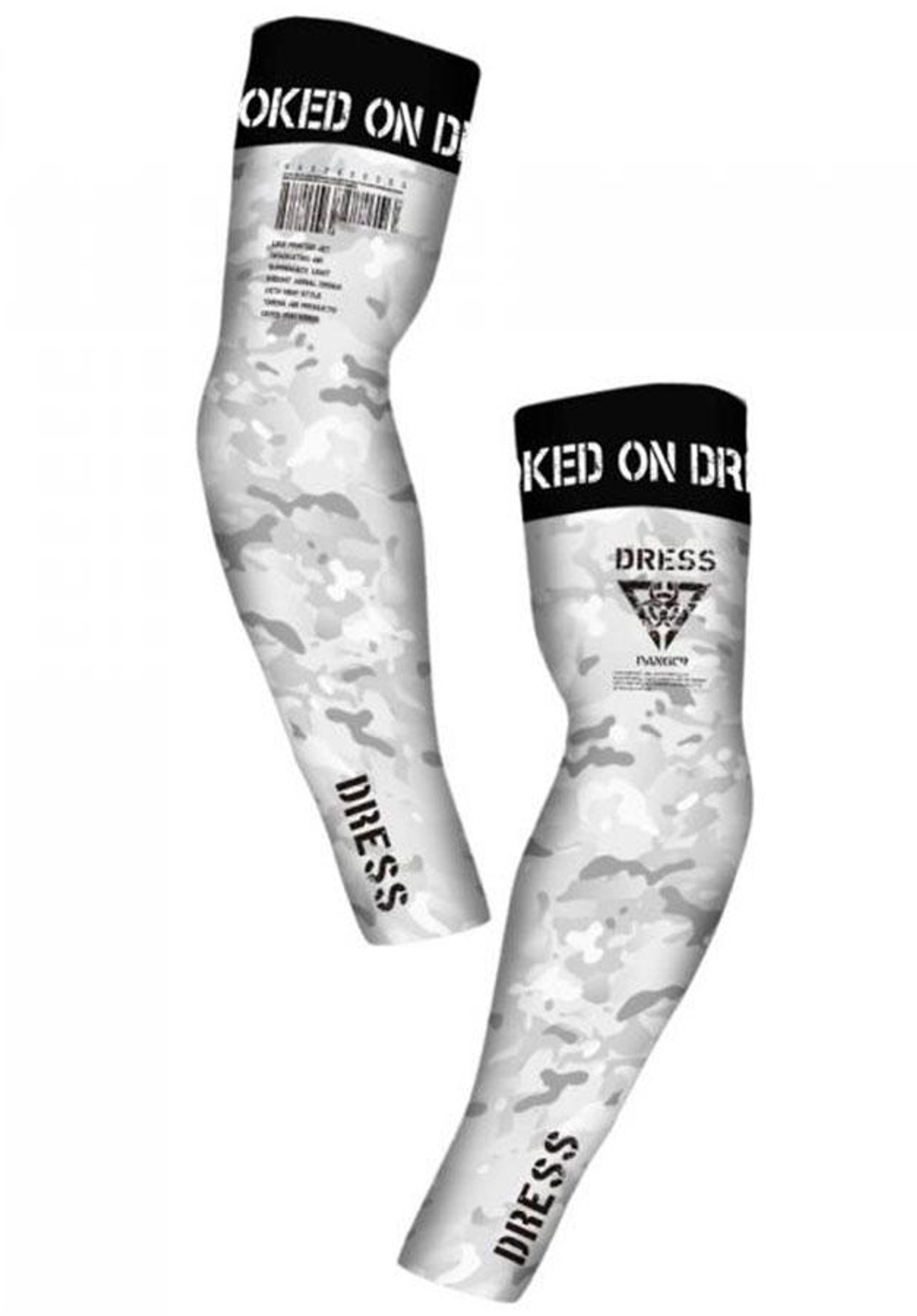 DRESS Cool Arm Covers (Color: Arctic Camo)