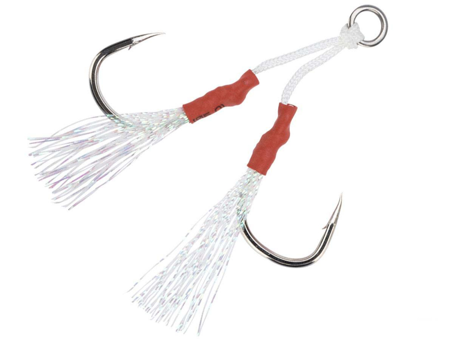 Battle Angler Dancing Feathered Stinger Jigging Hook Set (1 Pack)