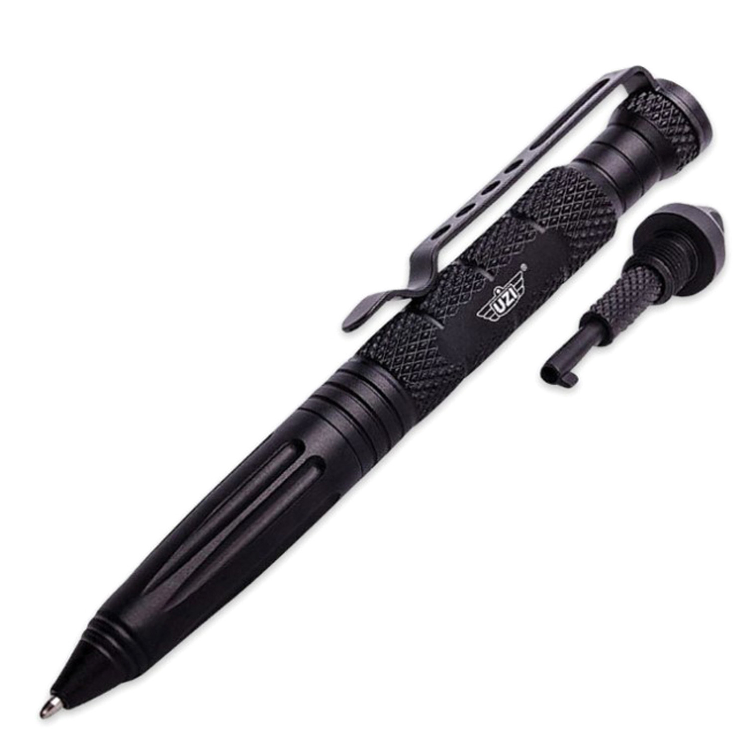 UZI TP6BK Tactical Pen with Handcuff Key - Black