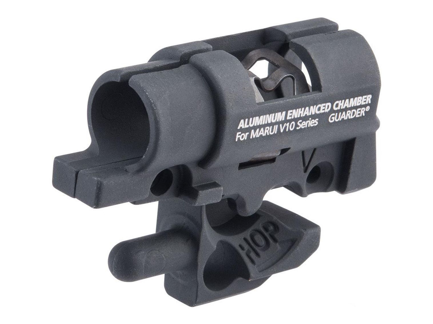 Enhanced Hop-Up Chamber Set for Airsoft Gas Blowback Pistols (Model: Tokyo Marui V10)