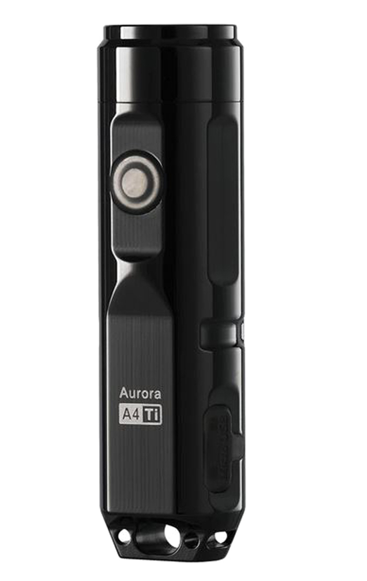 Rovyvon Aurora A4XTi Titanium Black PVD Flashlight - 650 Lumens