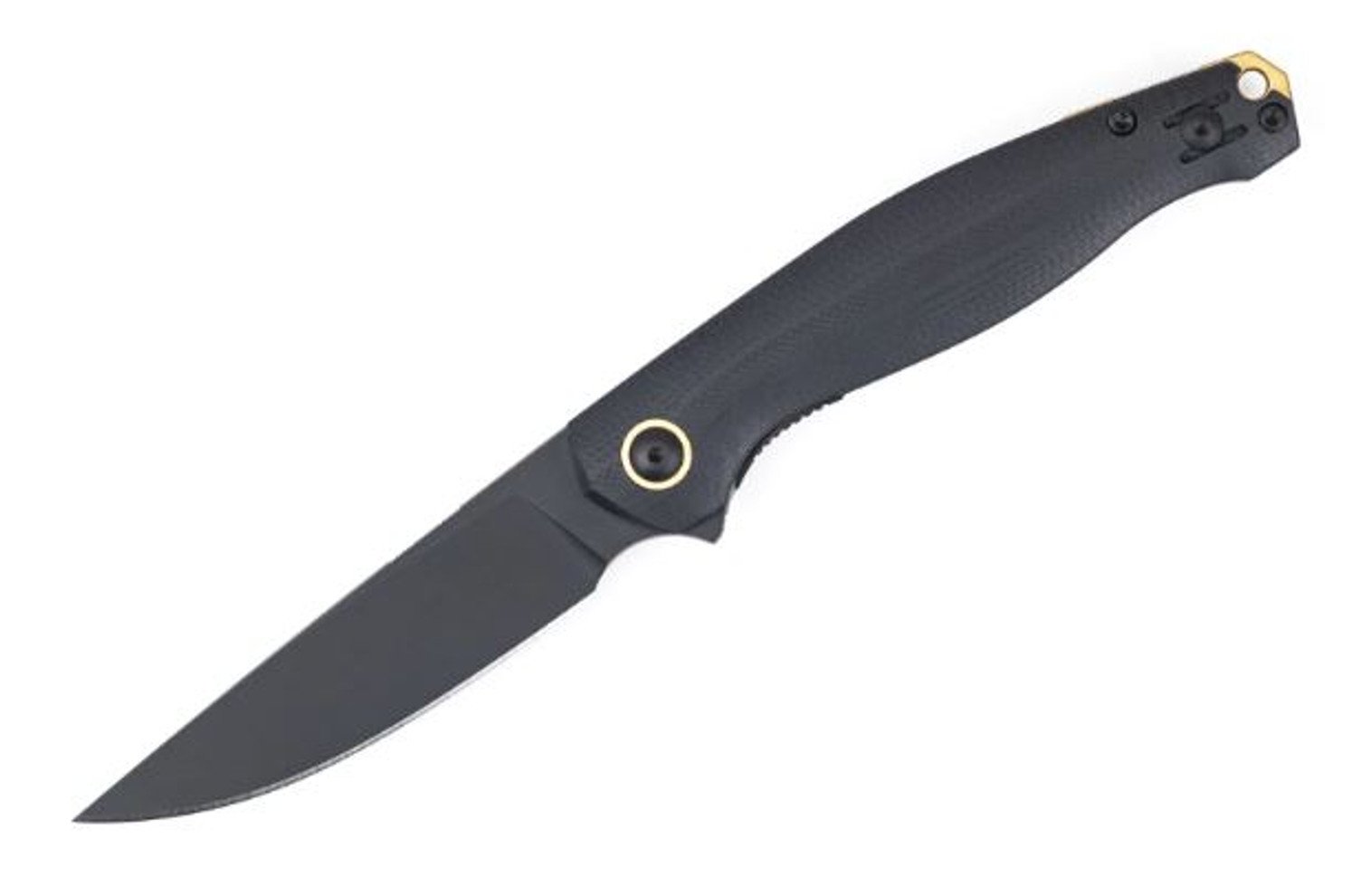 GiantMouse ACE Sonoma V2 Folding Knife, Elmax Black, G10 Black, GMSONV2BLK