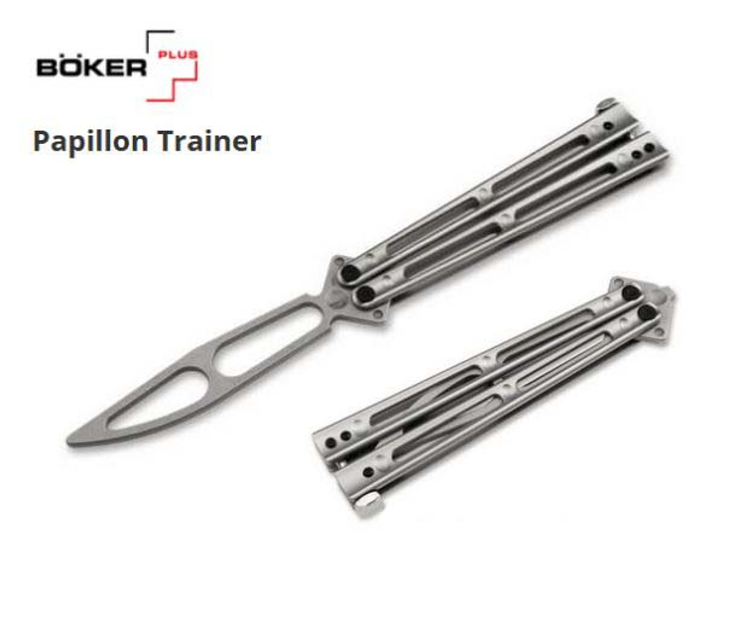 Boker Plus Papillon Training Knife, Stainless Steel, 01BO352