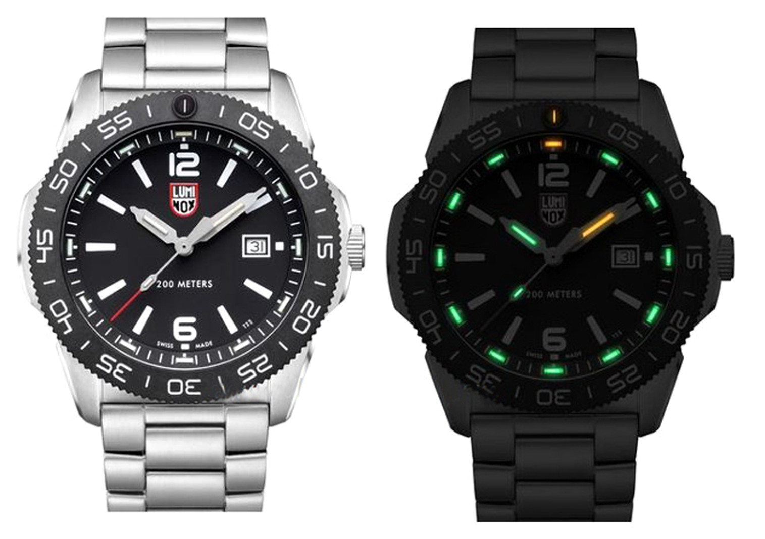 Luminox 3122 Pacific Diver 44mm Steel - Black