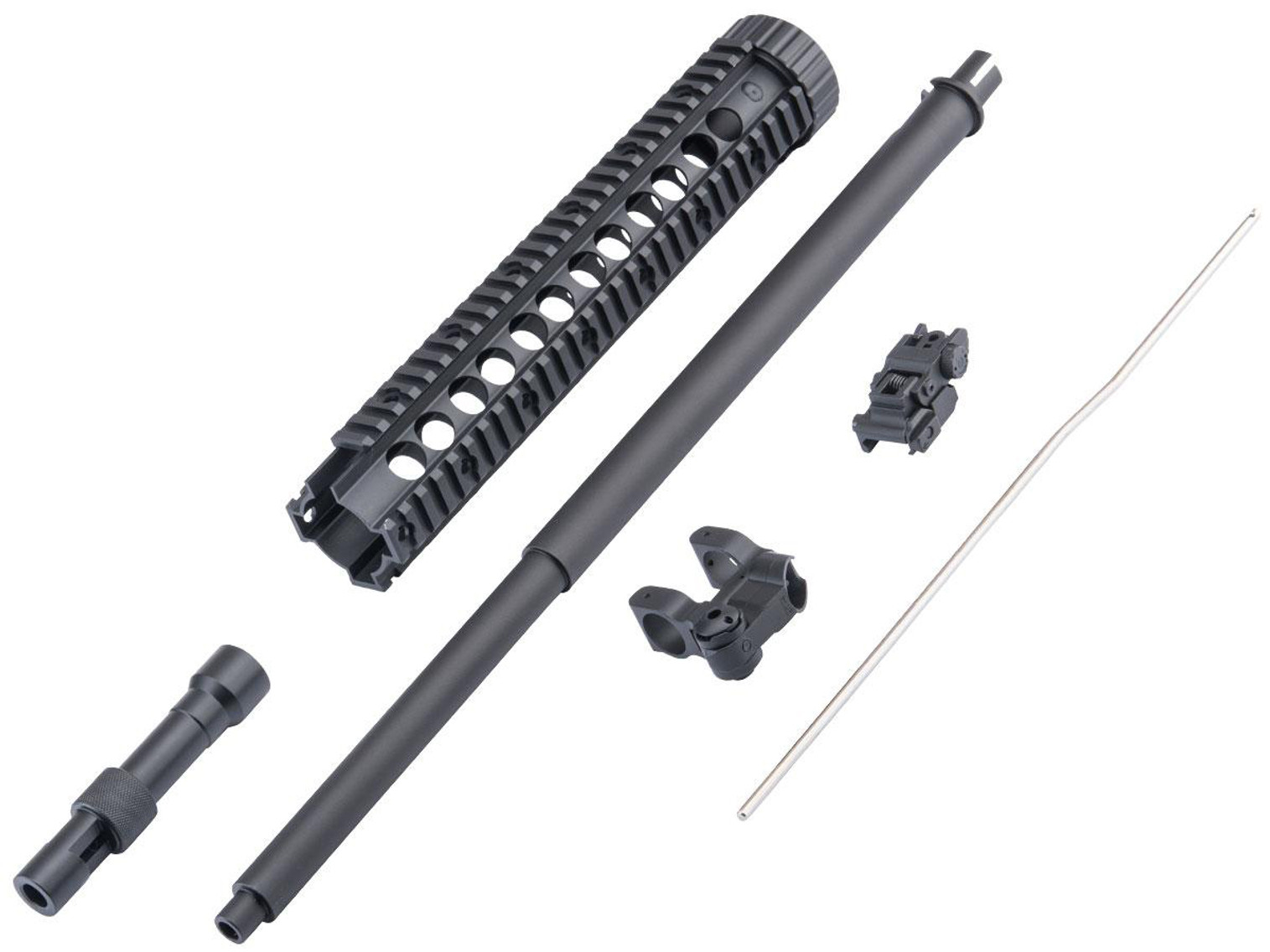 CYMA Replacement Front Assembly Kit for MK12 SPR MOD.1 AEG Airsoft Rifles (Model: non-threaded)