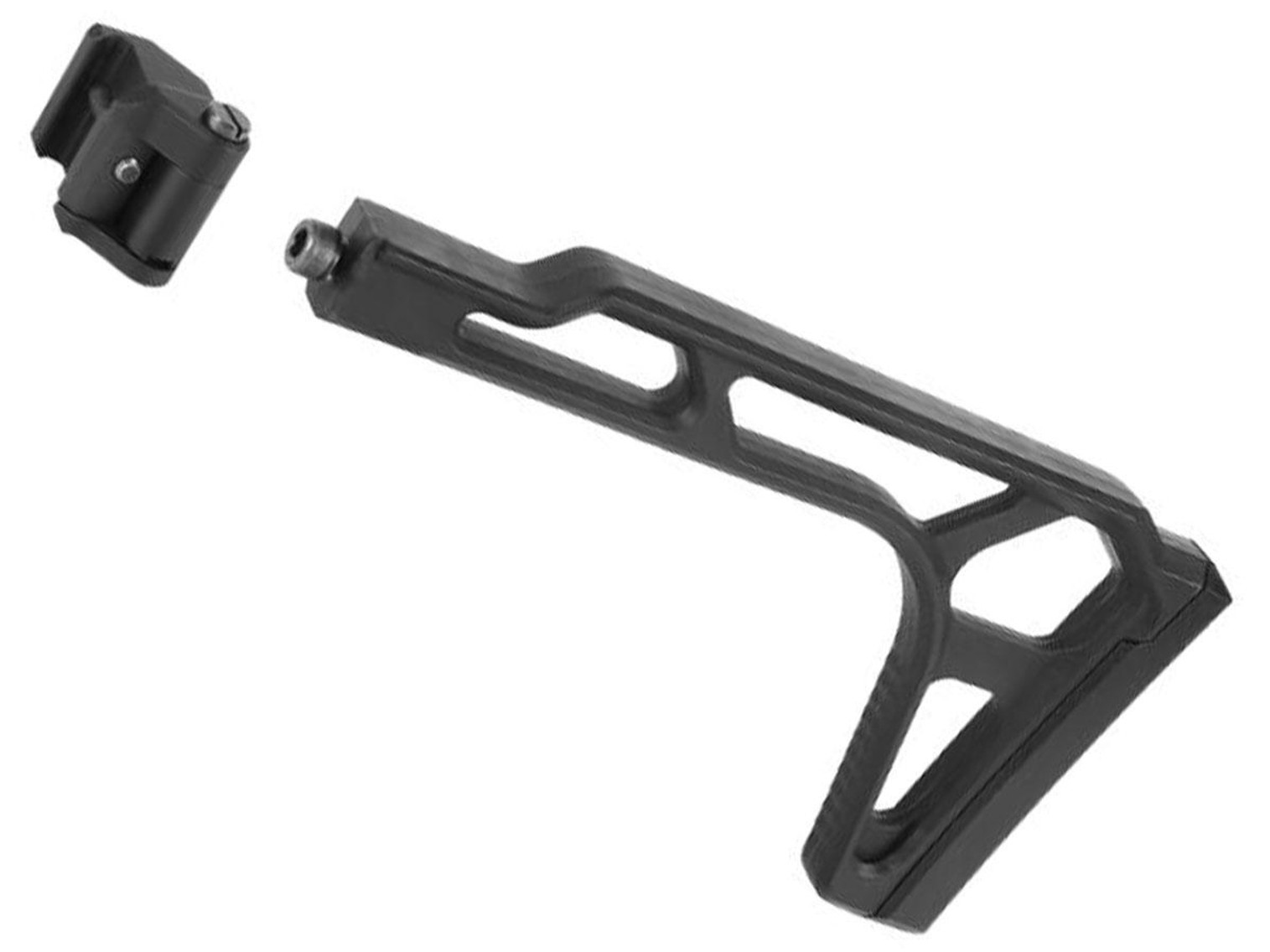 Laylax First Factory Lightweight Folding Stock for Picatinny Rail Mounts
