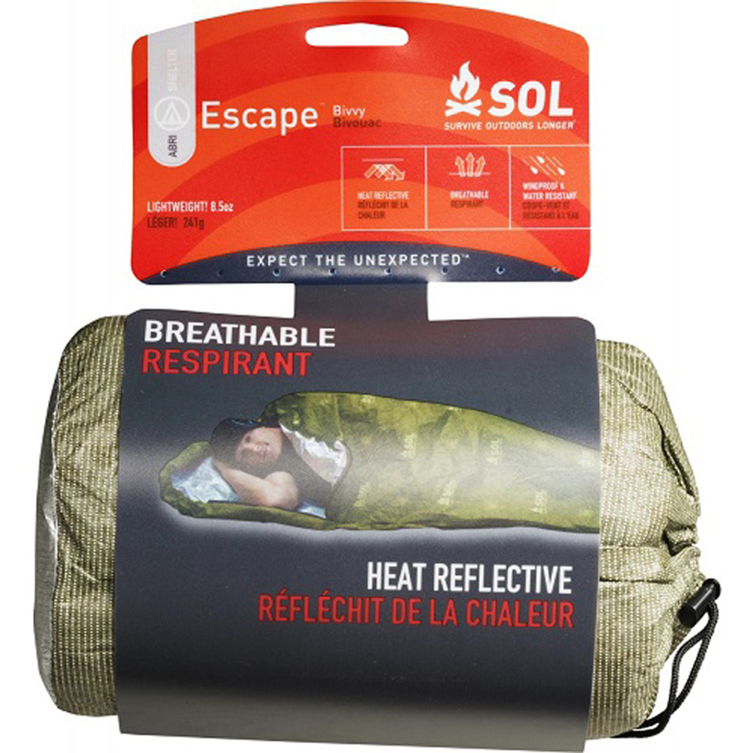 Survive Outdoors Longer SOL Escape Bivvy - OD Green