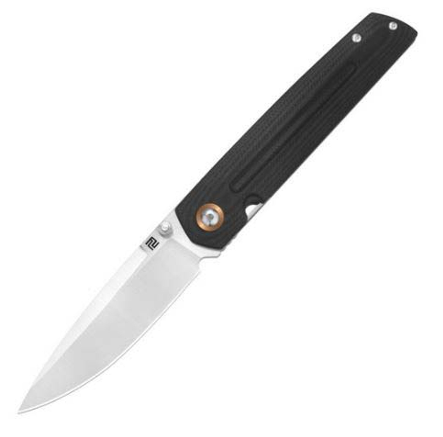 Artisan Cutlery Sirius Flipper Folding Knife, AR-RPM9 Steel, G10 Black, ATZ1849PBK