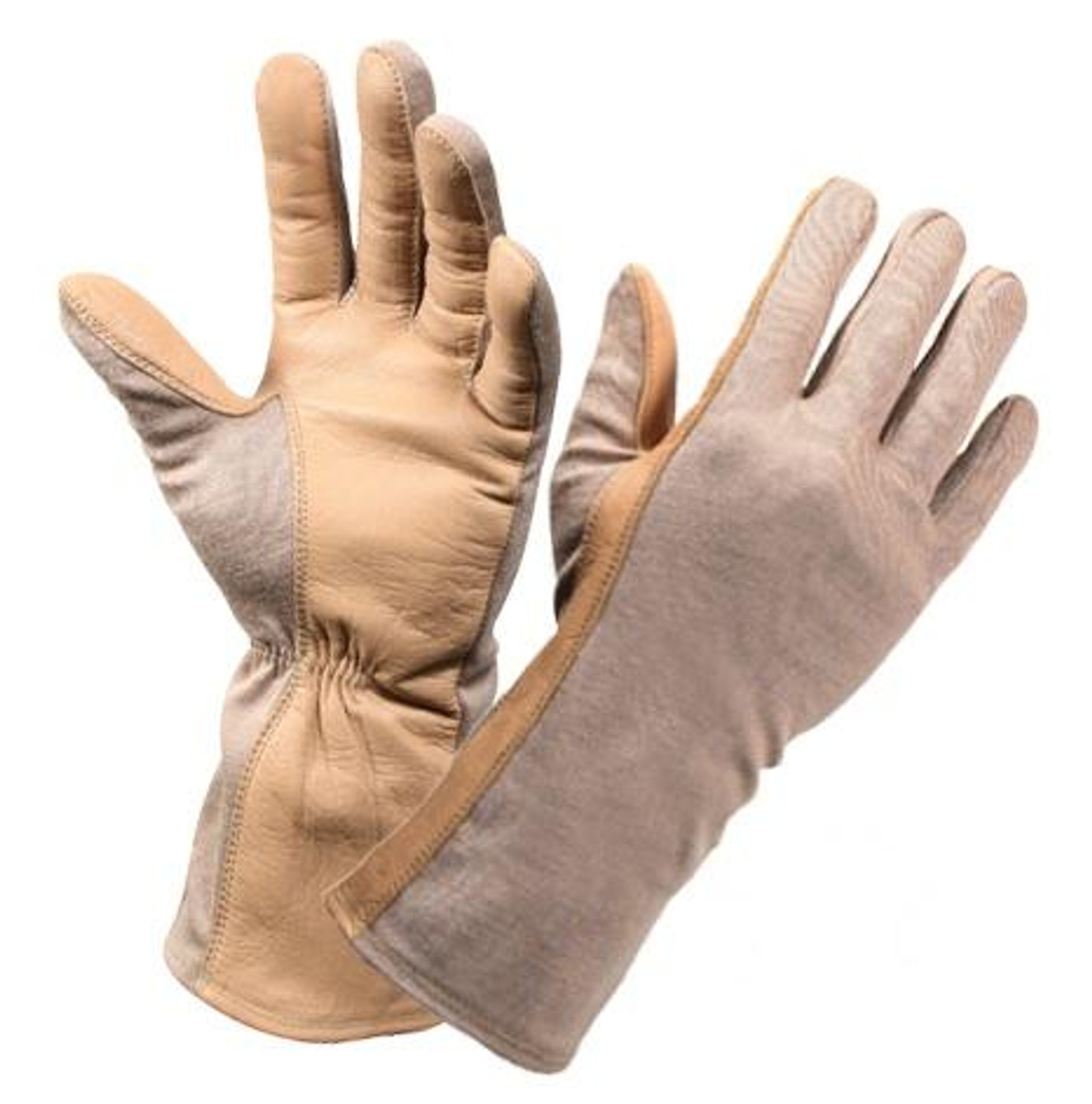 Rothco G.I. Type Flame & Heat Resistant Flight Gloves - Desert Sand