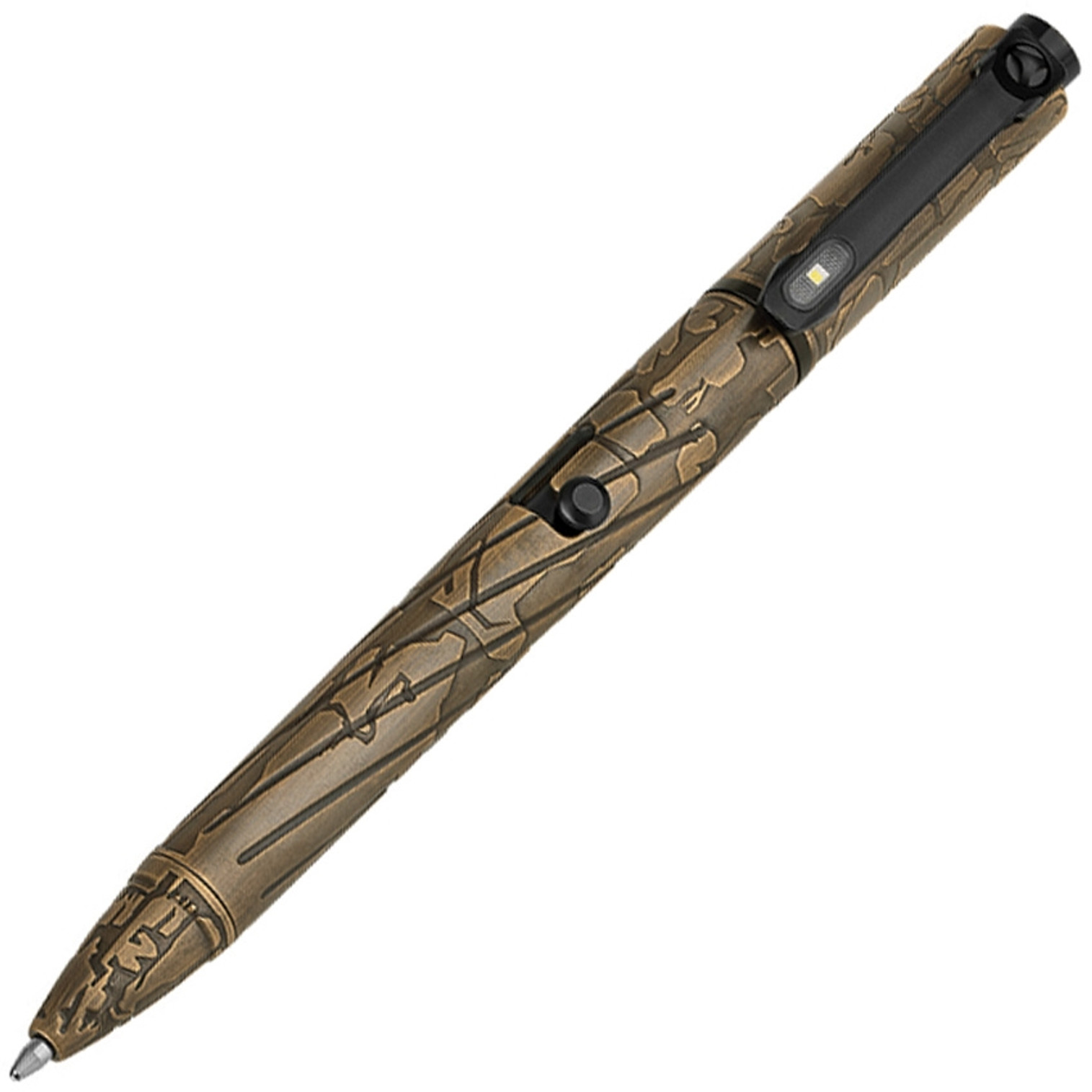 O-Pen Pro Penlight Brass Bark