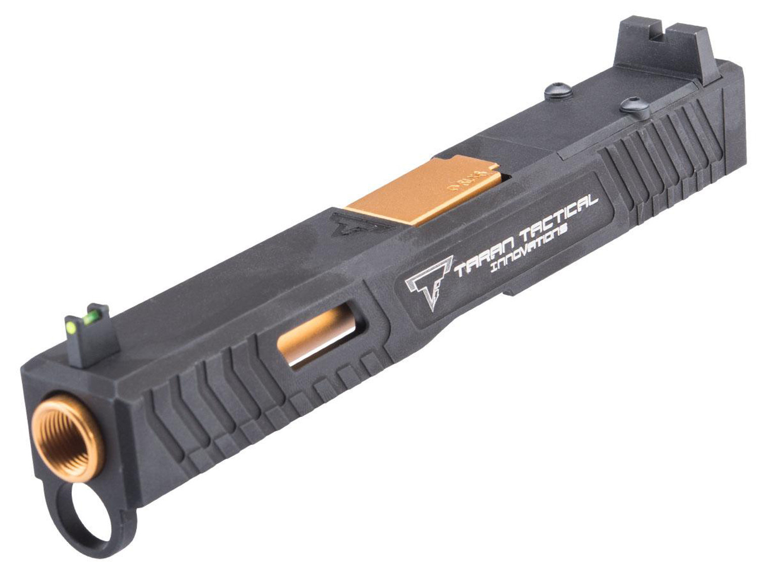 EMG TTI CNC Combat Master Optic Cut Slide for GLOCK 17 Gen.4 Series GBB Pistols (Color: Black)