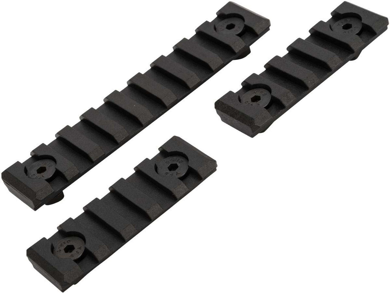 King Arms M-LOK Polymer Rail Set (Color: Black)