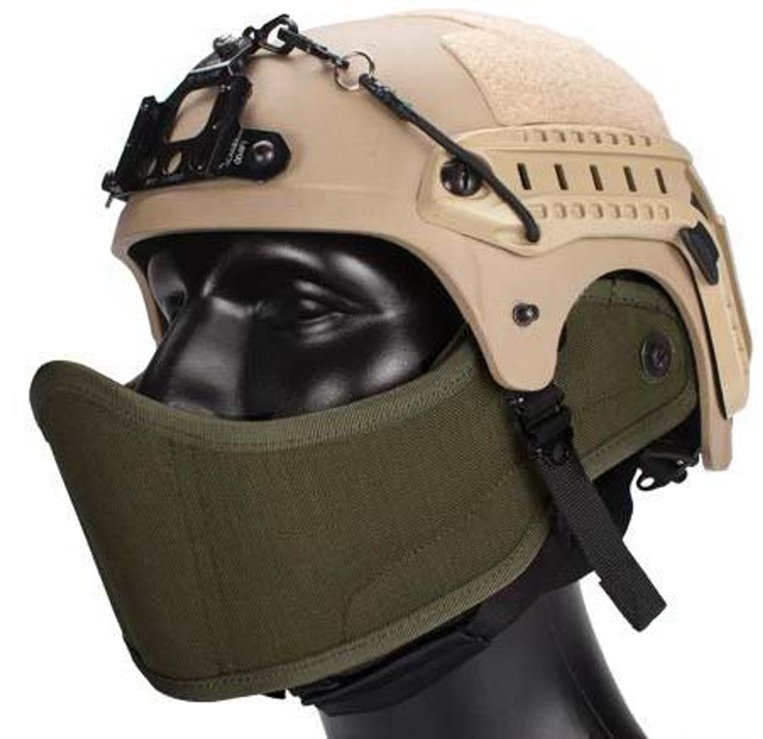 Avengers Helmet Face Armour HAF Mask for Airsoft (Color: Foliage Green)