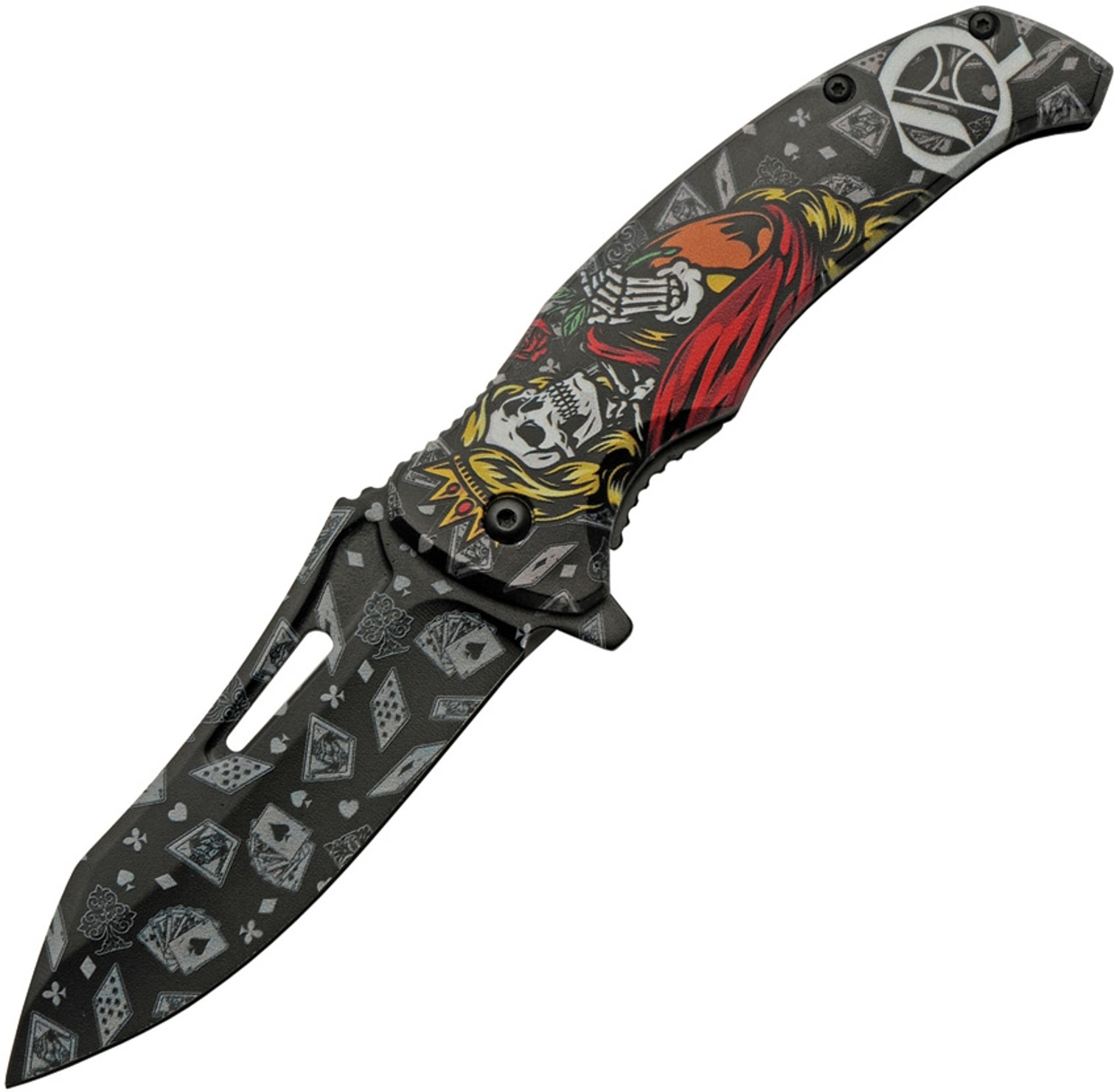 Queen Skull Linerlock A/O