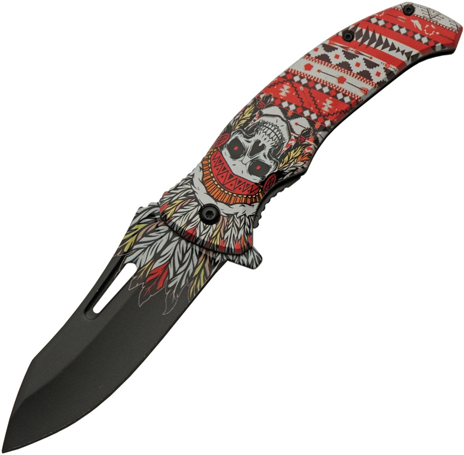 Skull Linerlock A/O CN300575RD