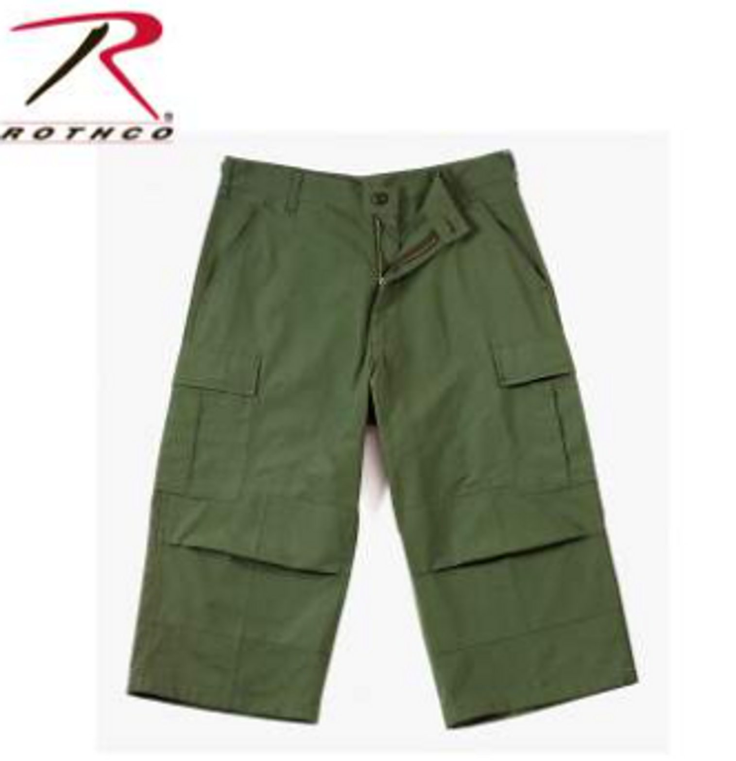 Rothco 6-Pocket BDU 3/4 Pants - Olive Drab