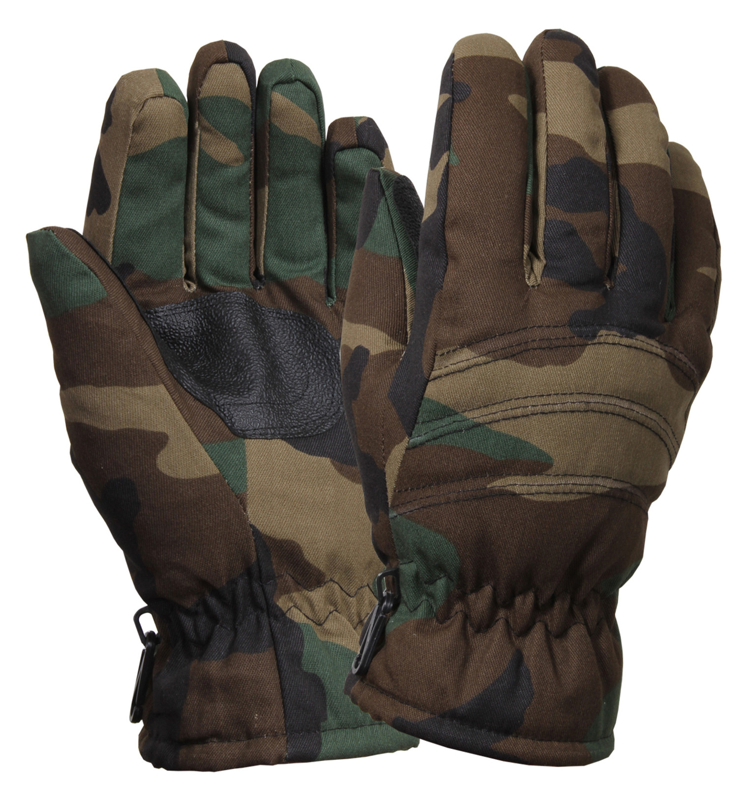 Rothco Insulated Hunting Gloves - Woodland Camo