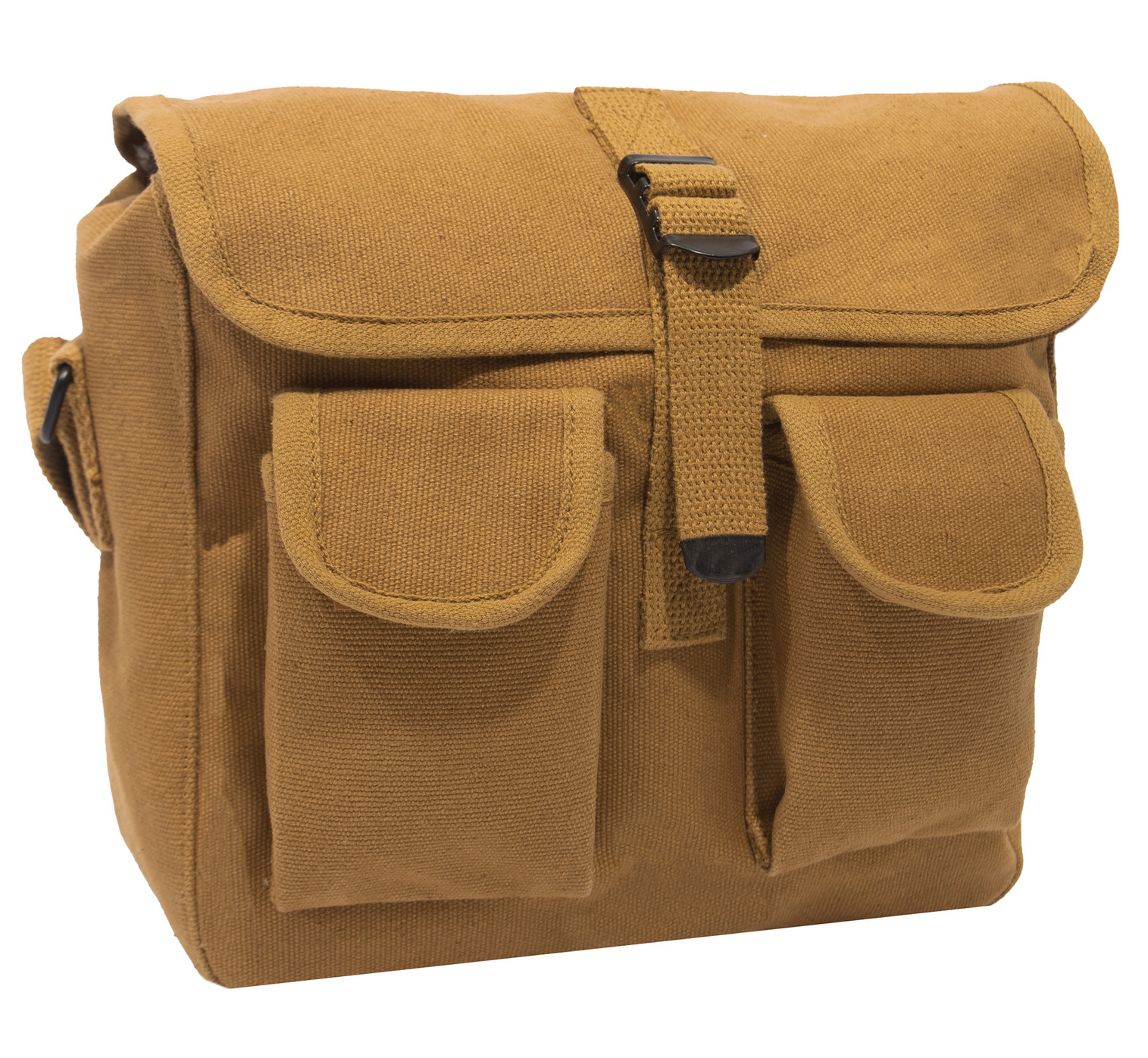 Rothco Canvas Ammo Shoulder Bag - Coyote Brown