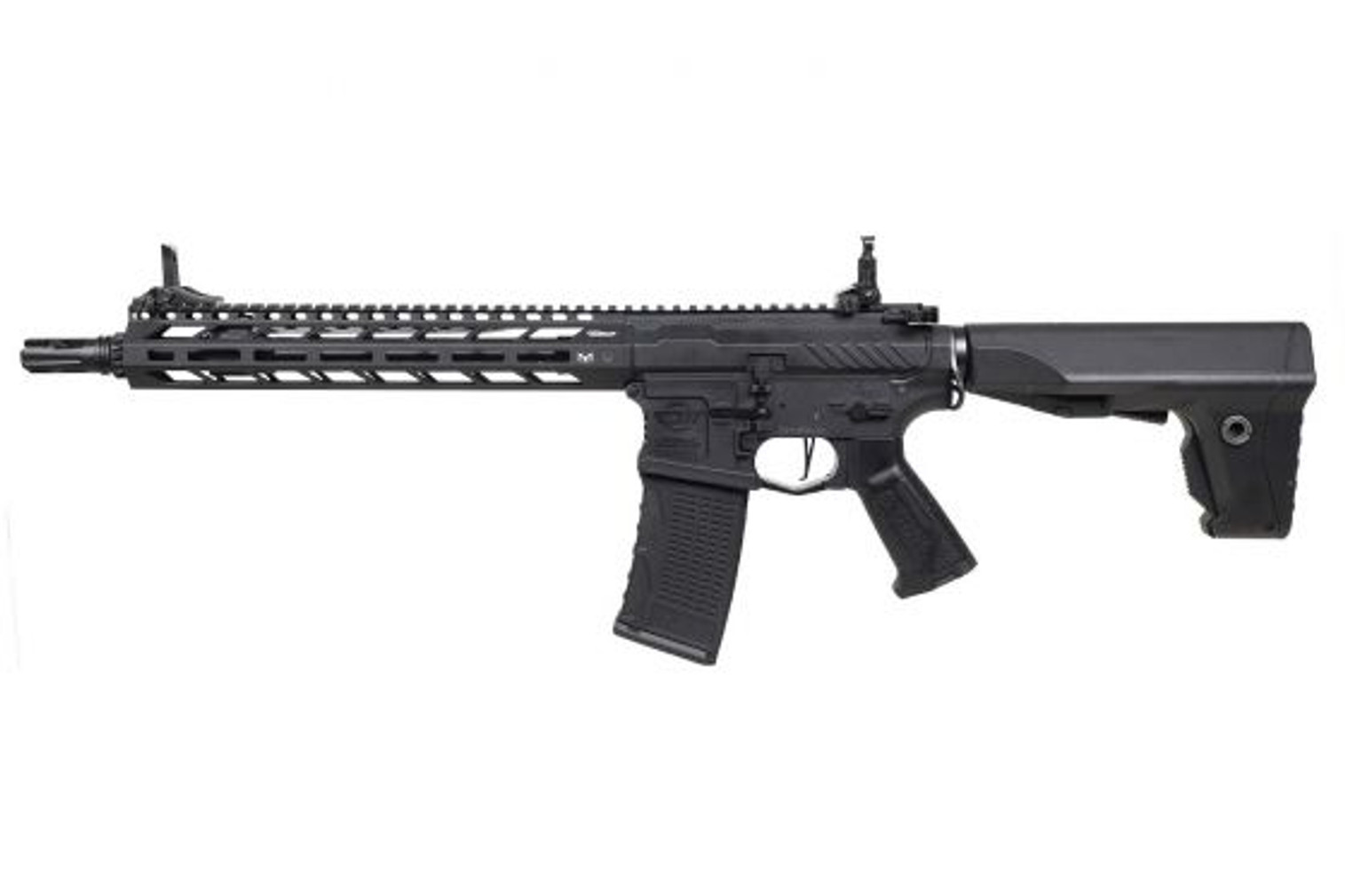 G&G Combat Machine CM16 SRXL Airsoft M4 AEG Rifle w/ 12" M-LOK Rail (Color: Black)