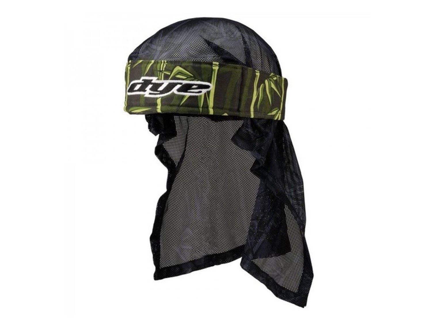 Dye Head Wrap Bambu - Green/Black