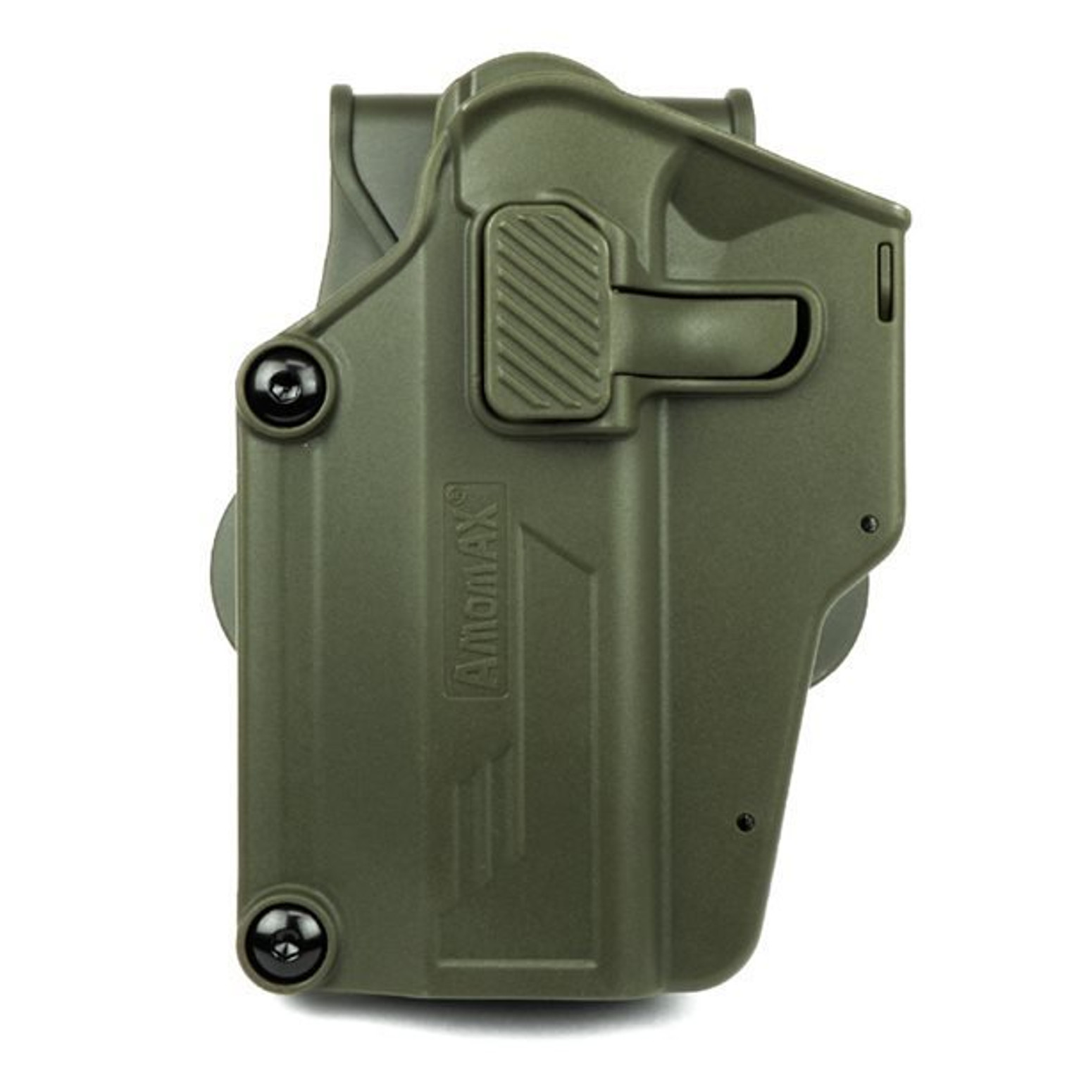 Per-Fit™️ Multi fit Holster, fits 200+ guns - LEFT - OD Green - Paddle Mount