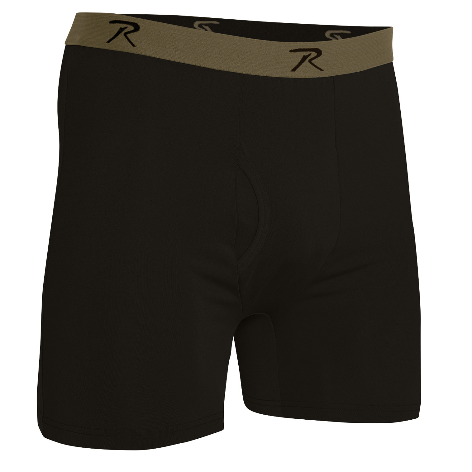 Rothco Moisture Wicking Performance Boxer Shorts - Black