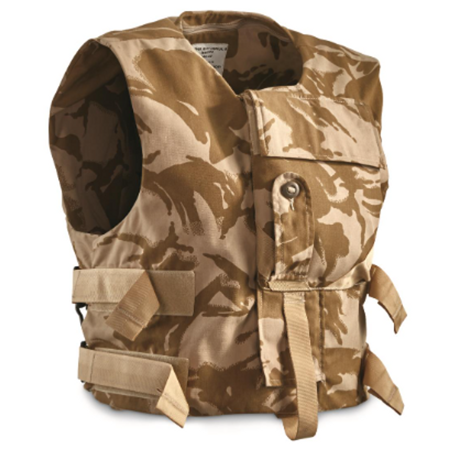 British Military Issue Desert Camo Combat Vest