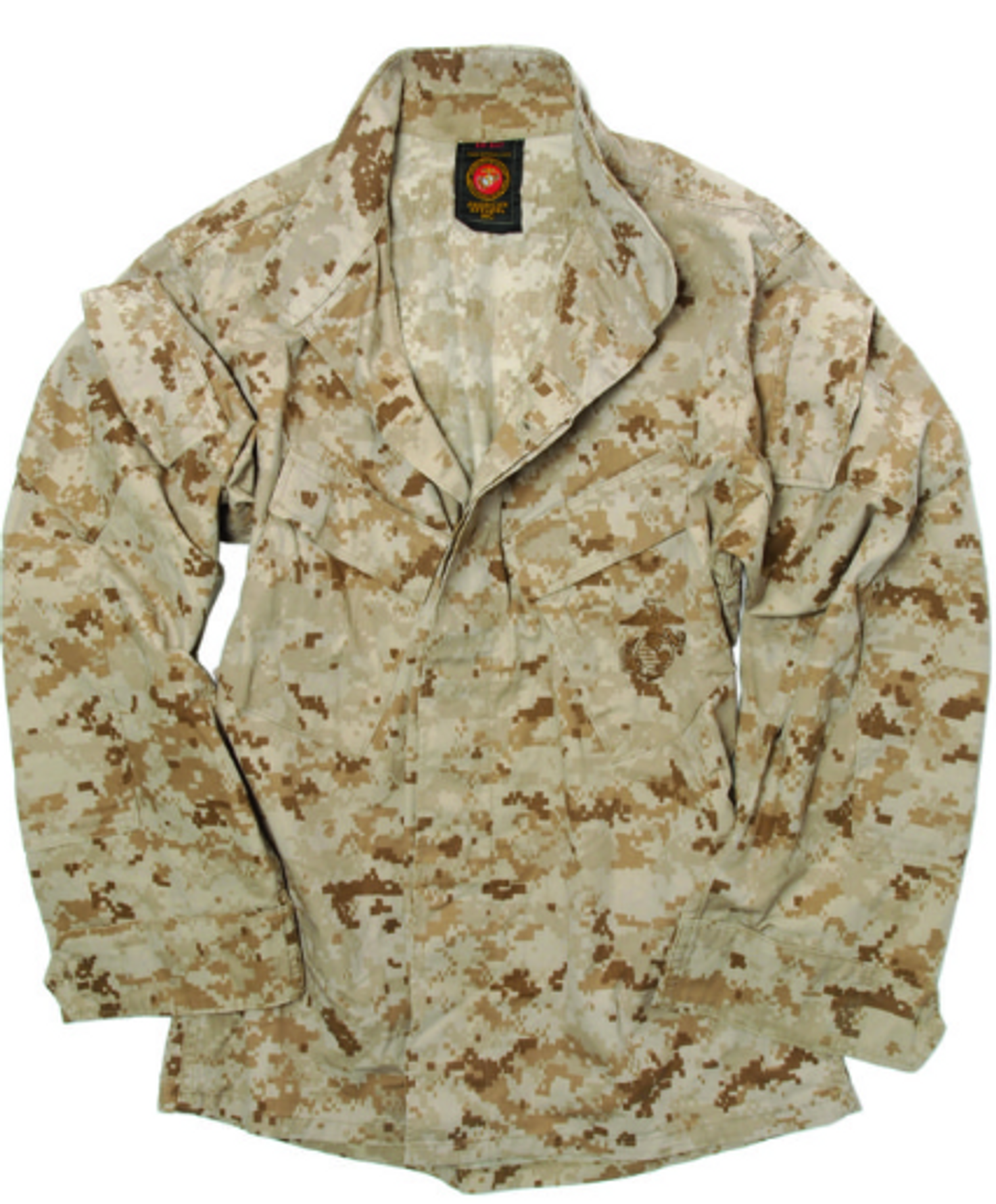 U.S. Armed Forces Desert Marpat Marine Raider's Camo Field Jacket 