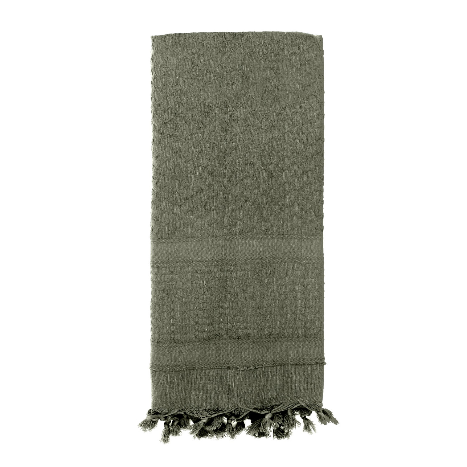 Rothco Solid Color Shemagh Tactical Desert Keffiyeh Scarf - Foliage Green