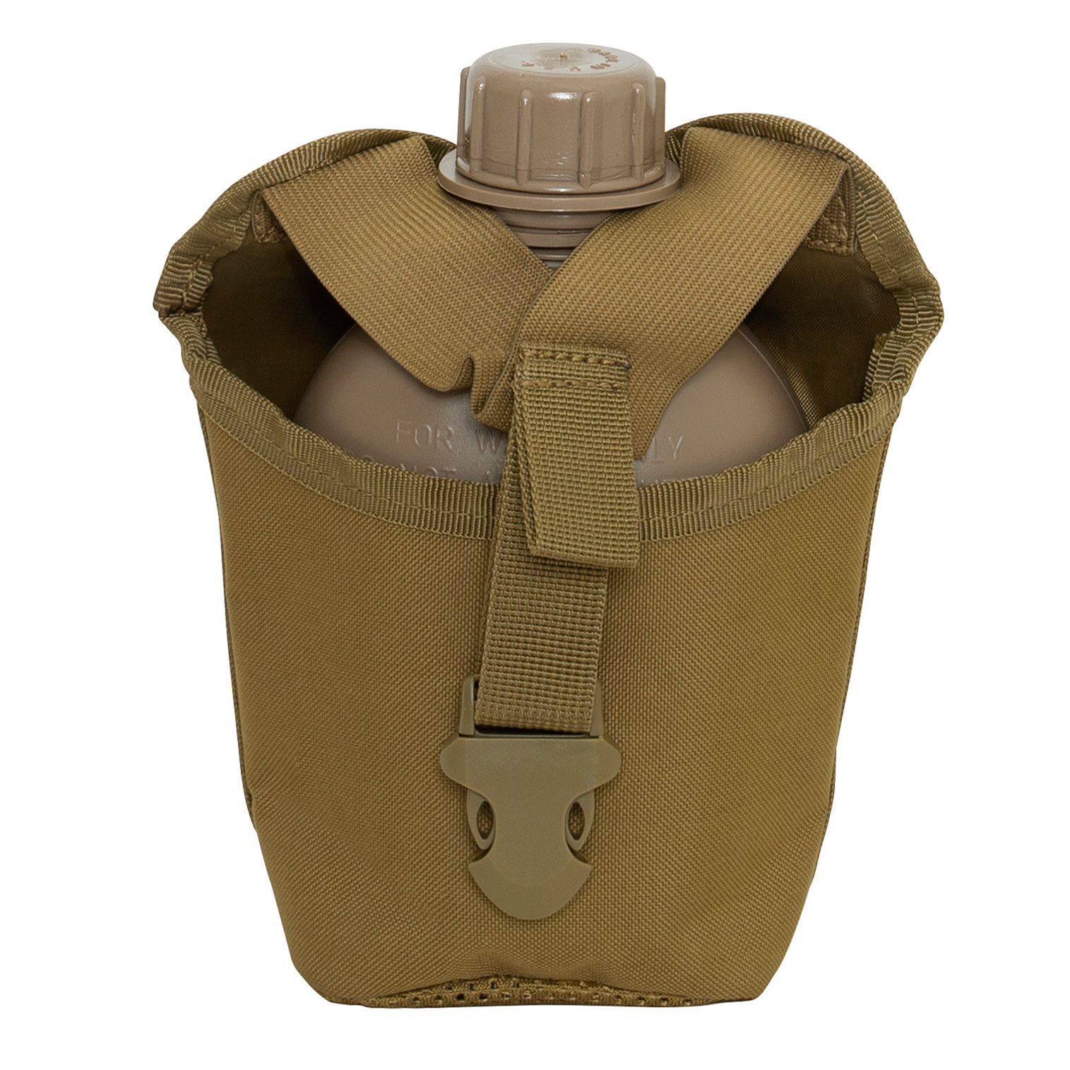 Rothco MOLLE Compatible 1 Quart Canteen Pouch / Cover - Coyote Brown