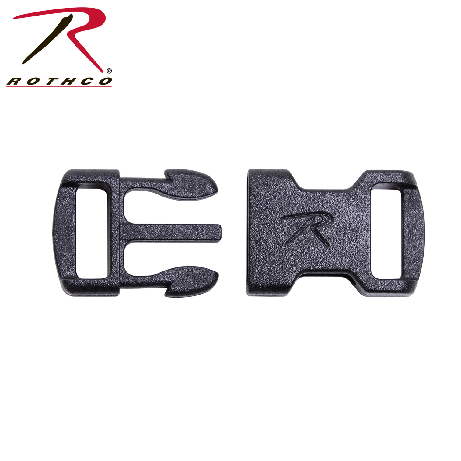 Rothco 3/8'' Flat Side Release Buckle