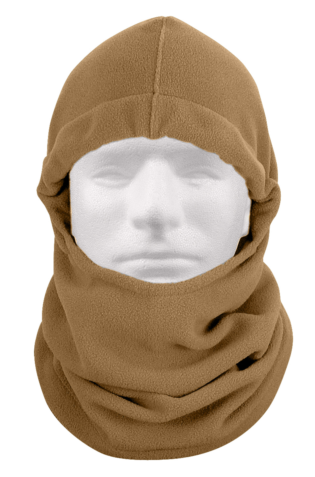 Rothco Polar Fleece Adjustable Balaclava - Coyote Brown