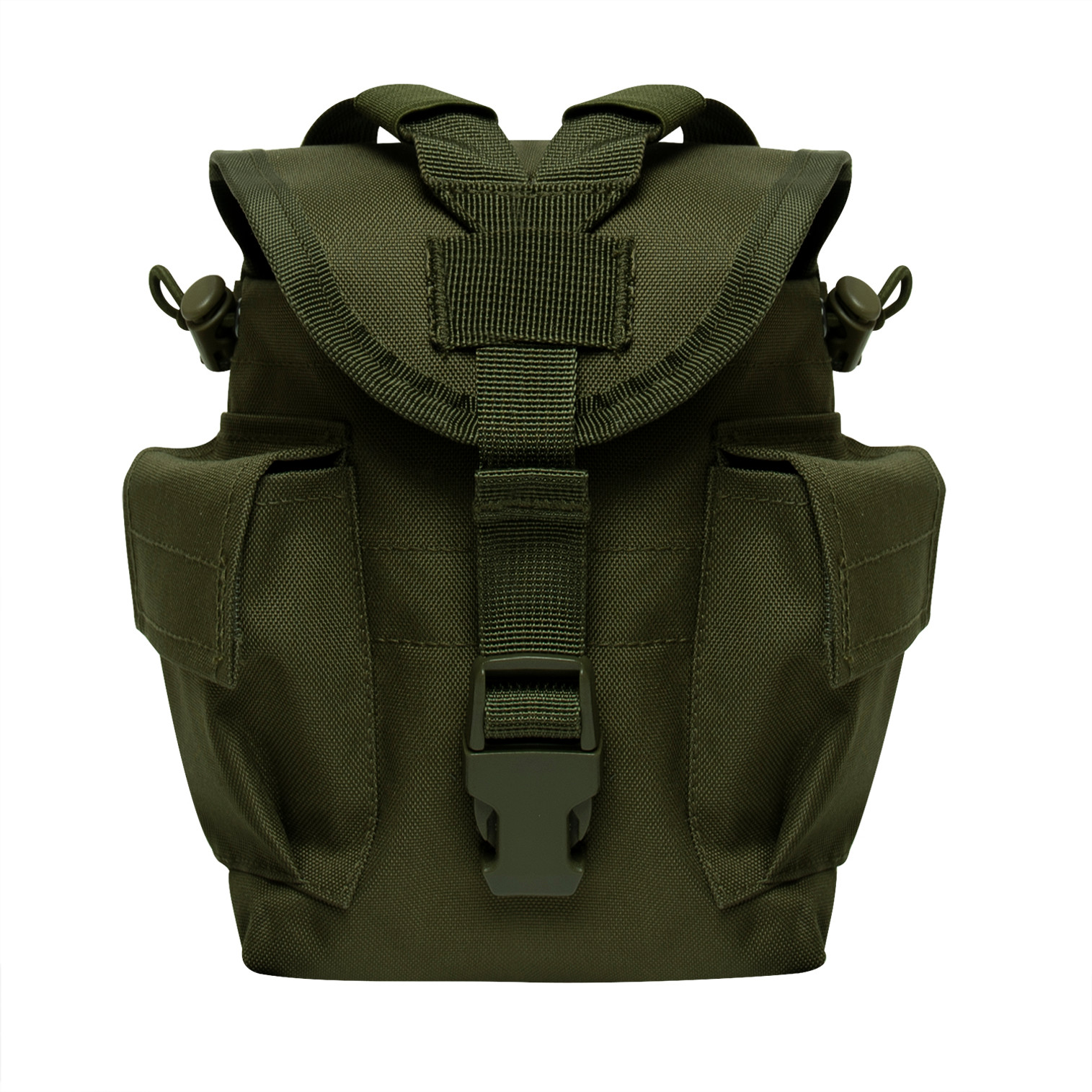 Rothco Utility Pouch with Survival Kit Essentials - Olive Drab