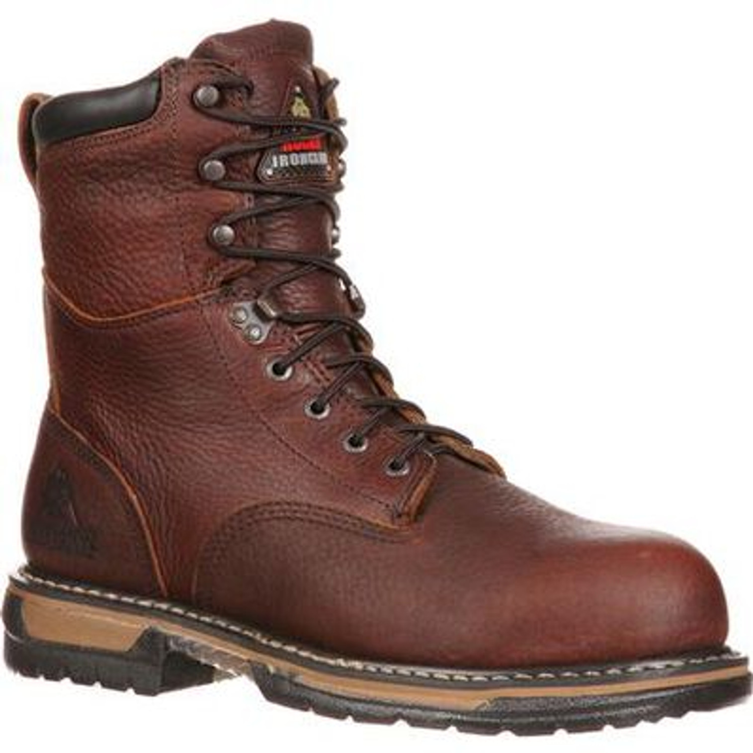 Rocky Ironclad Waterproof Work Boot - Brown