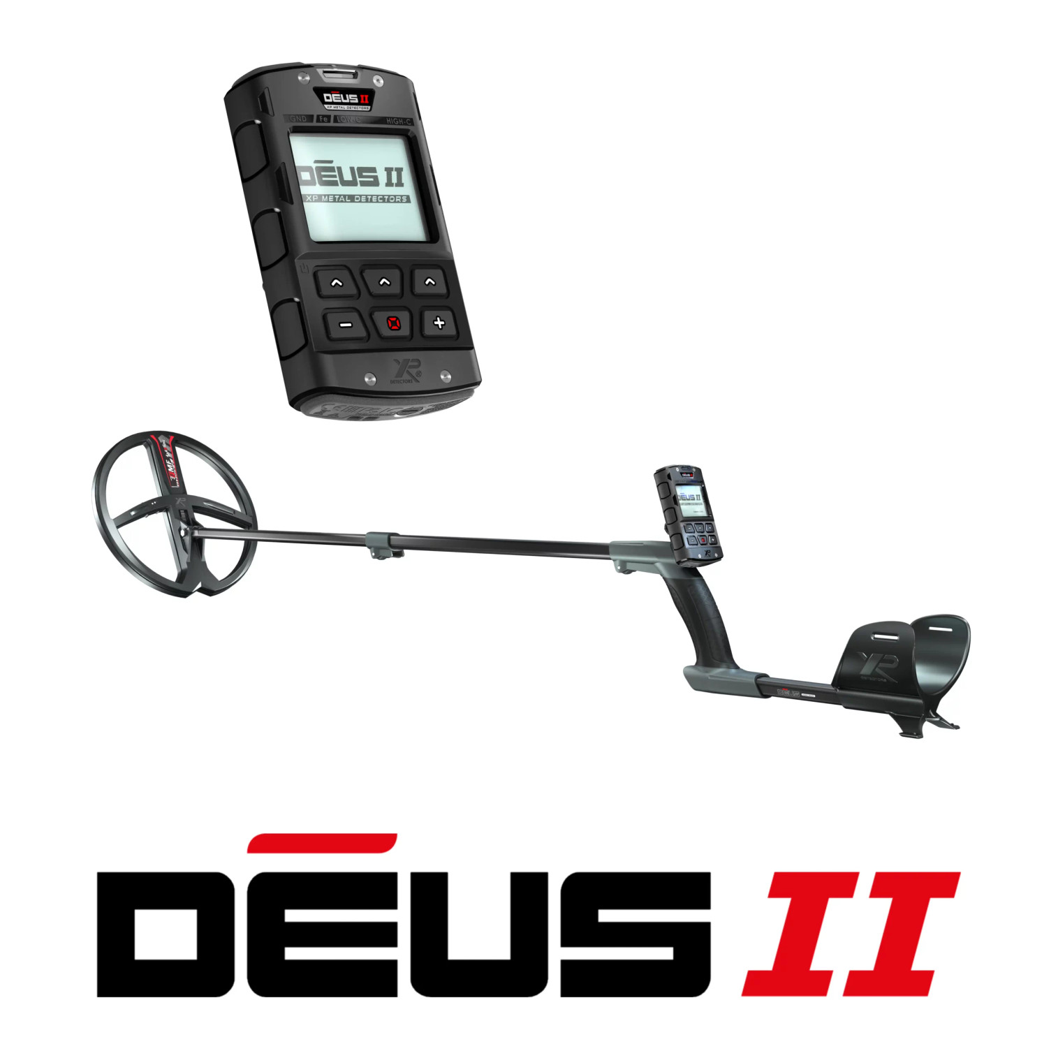 XP Deus II with 11″ Multi-Frequency Coil and Remote