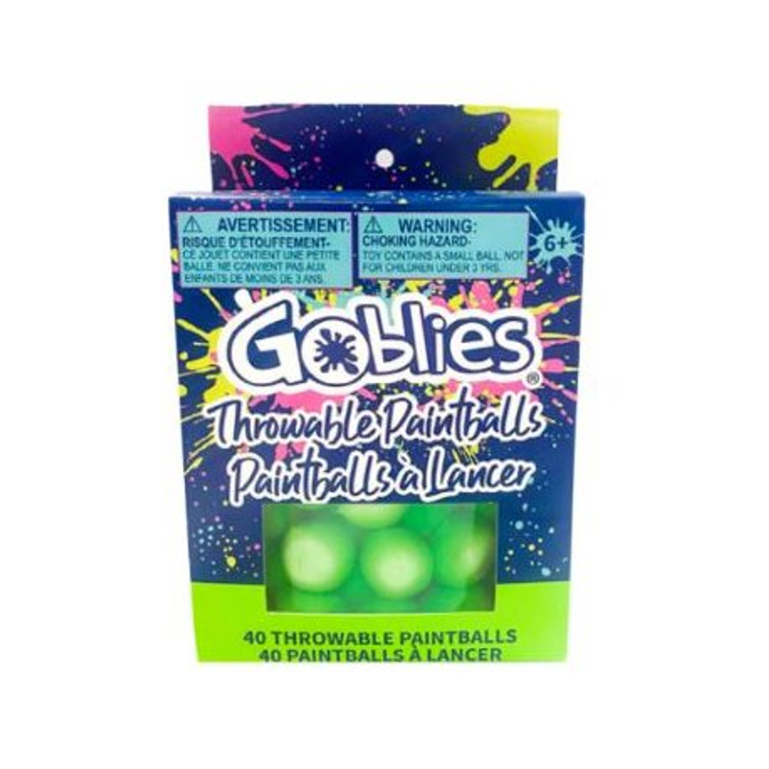 Goblies Throwable Paintballs - 40 Count - Green