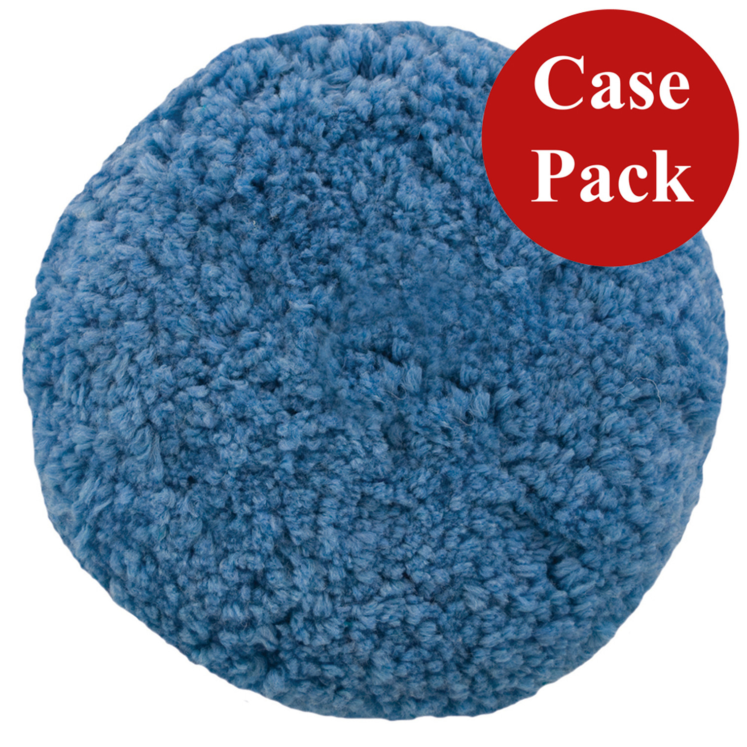 Presta Rotary Blended Wool Buffing Pad - Blue Soft Polish - *Case of 12*