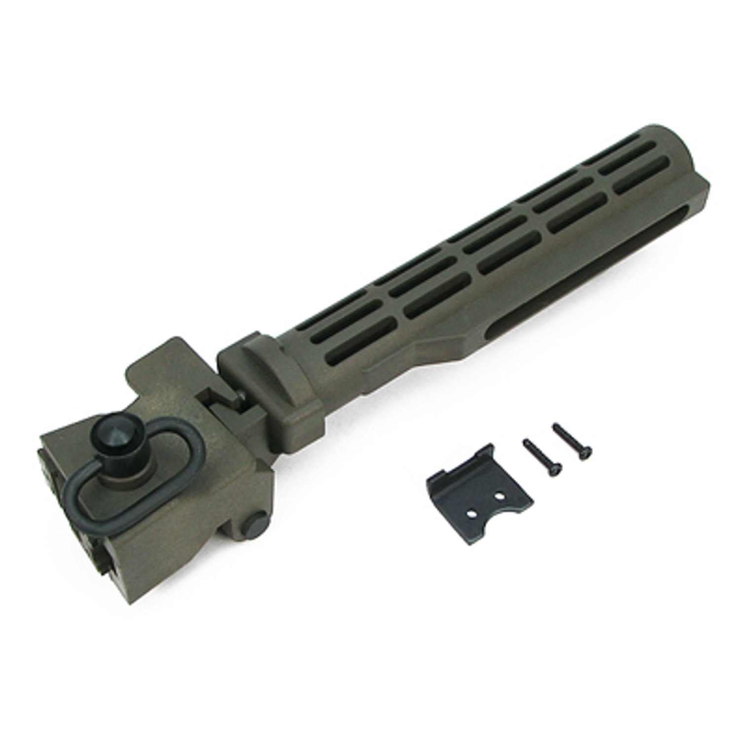 King Arms AK Tactical Folding Stock - Olive Drab