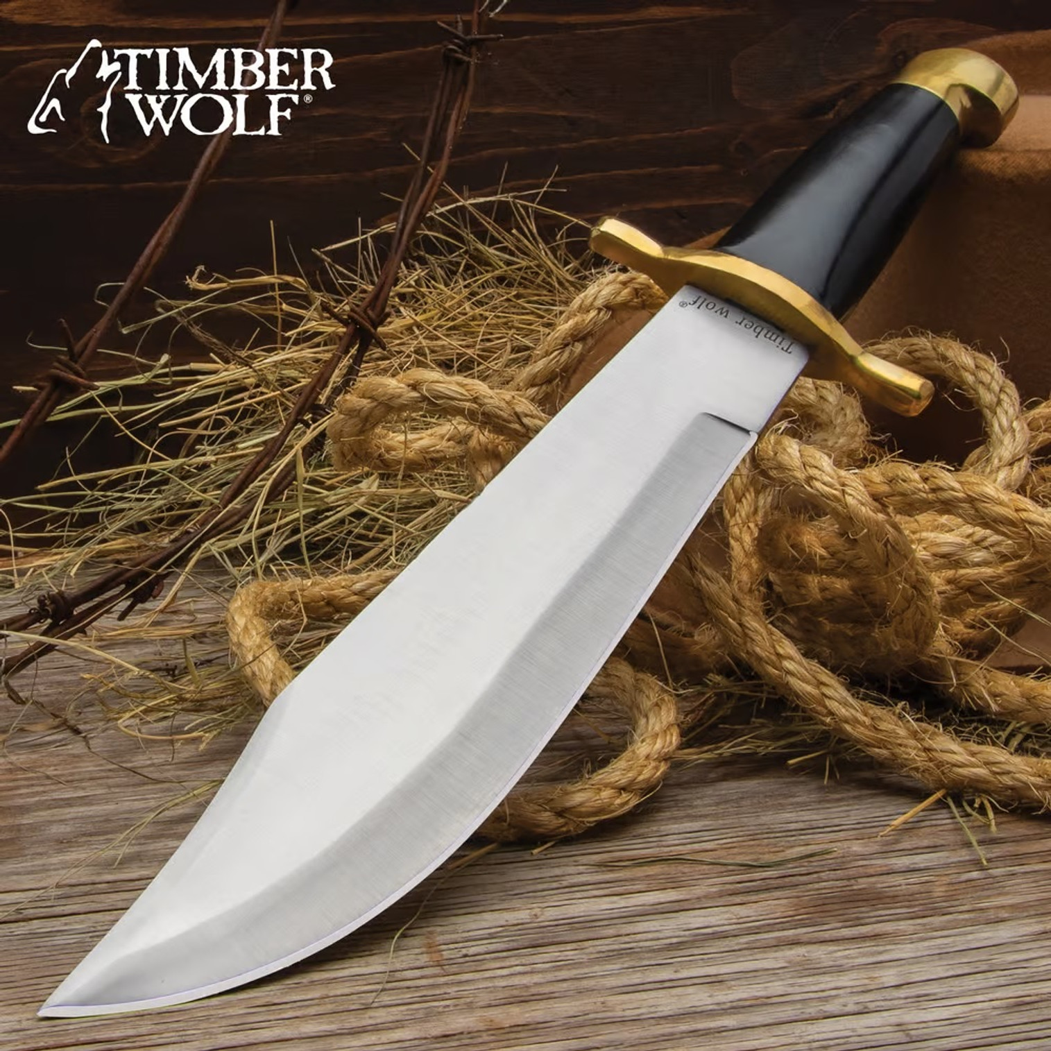 Timber Wolf Indus Valley Bowie Knife & Sheath