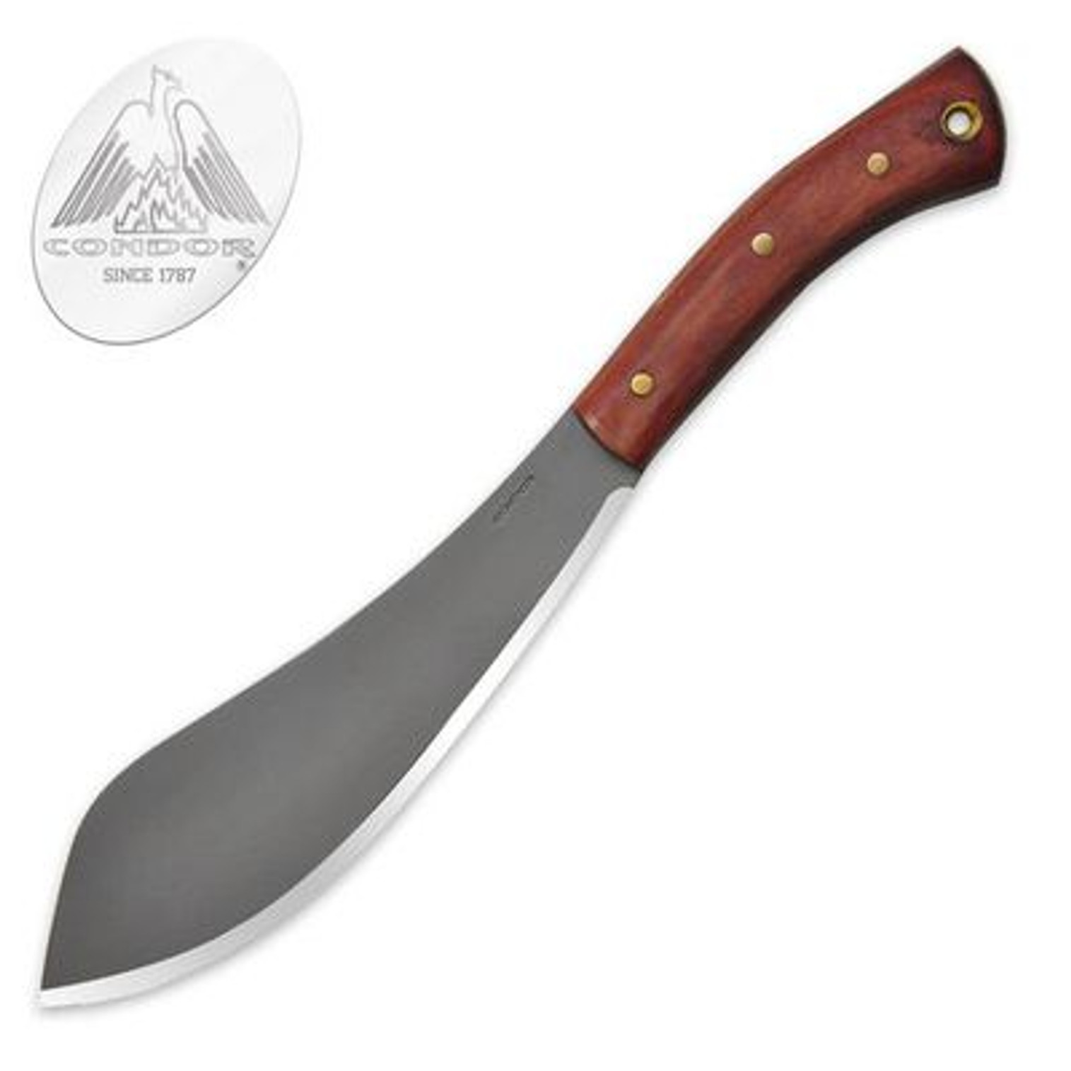 Condor Lochnessmuk Fixed Blade Knife With Leather Sheath