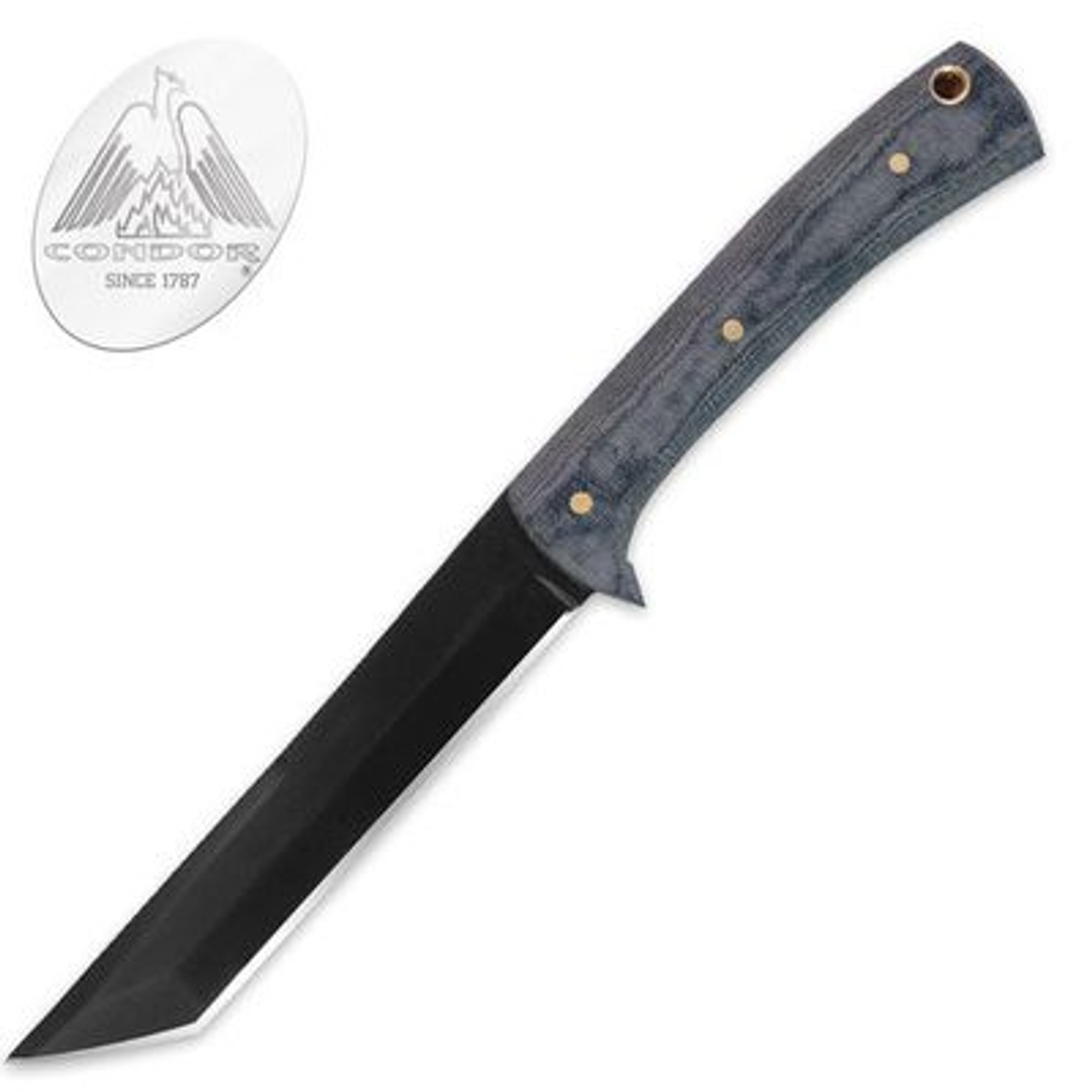 Condor Garuda Fixed Blade Tanto Knife With Nylon Sheath