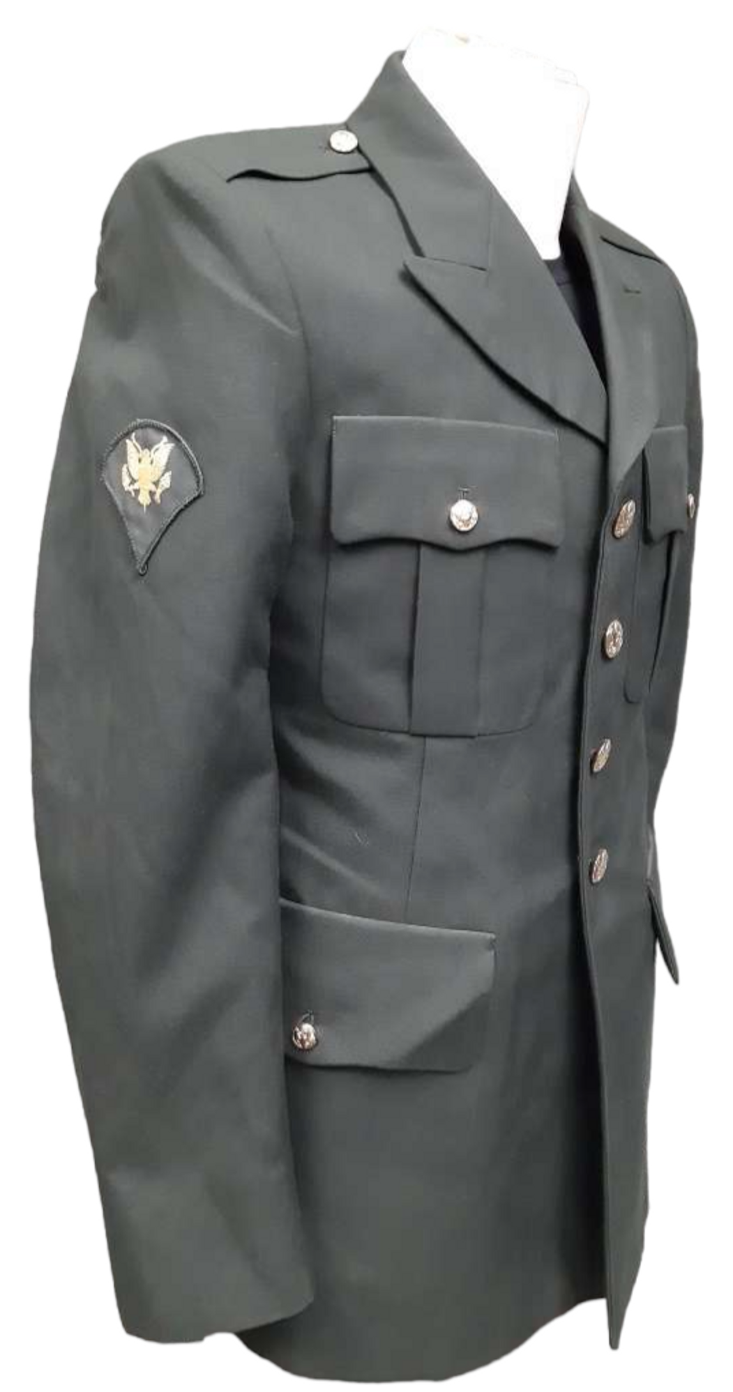 US Armed Forces Service Green Jacket - 38 Regular