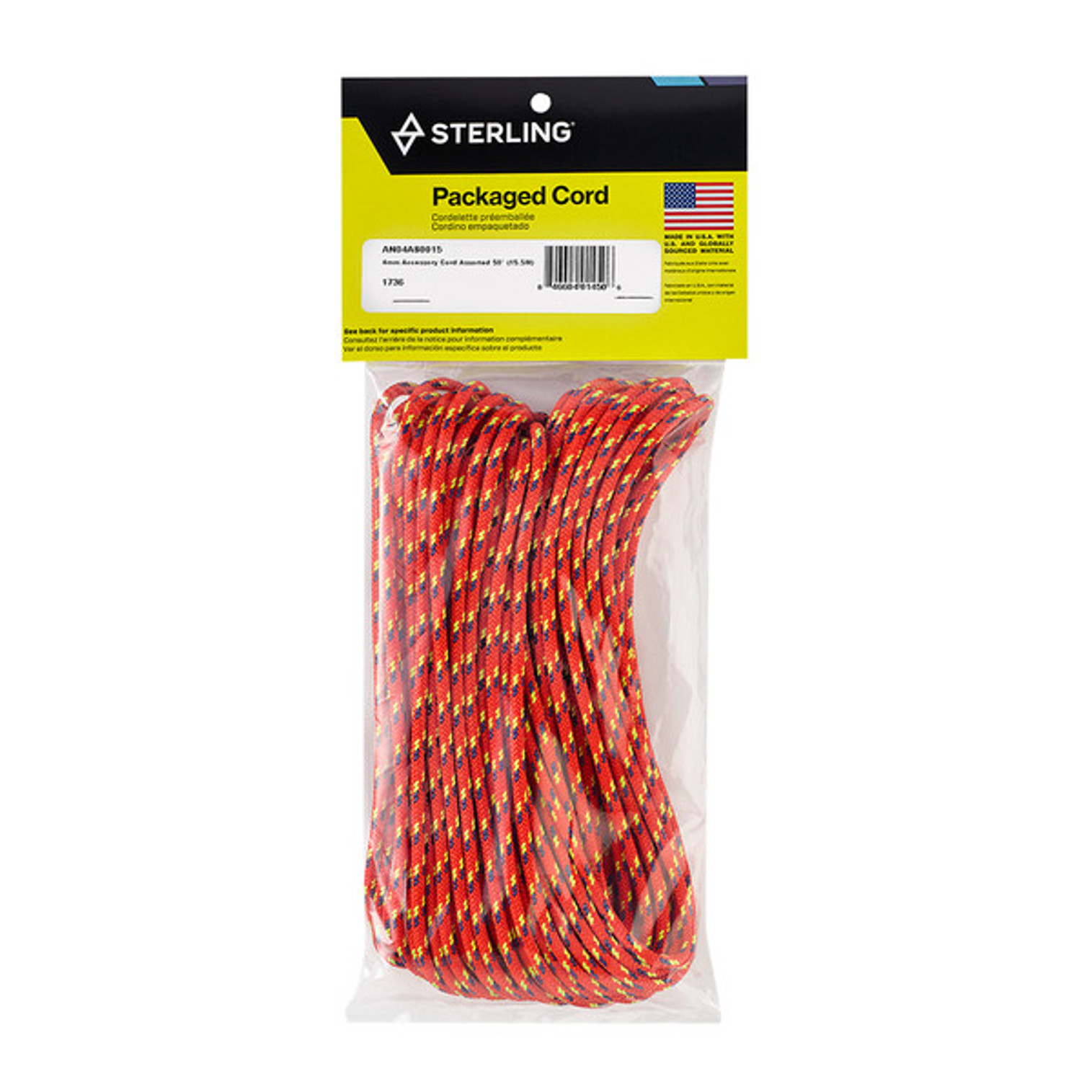 15m Accessory Cord - Assorted Colours 3mm