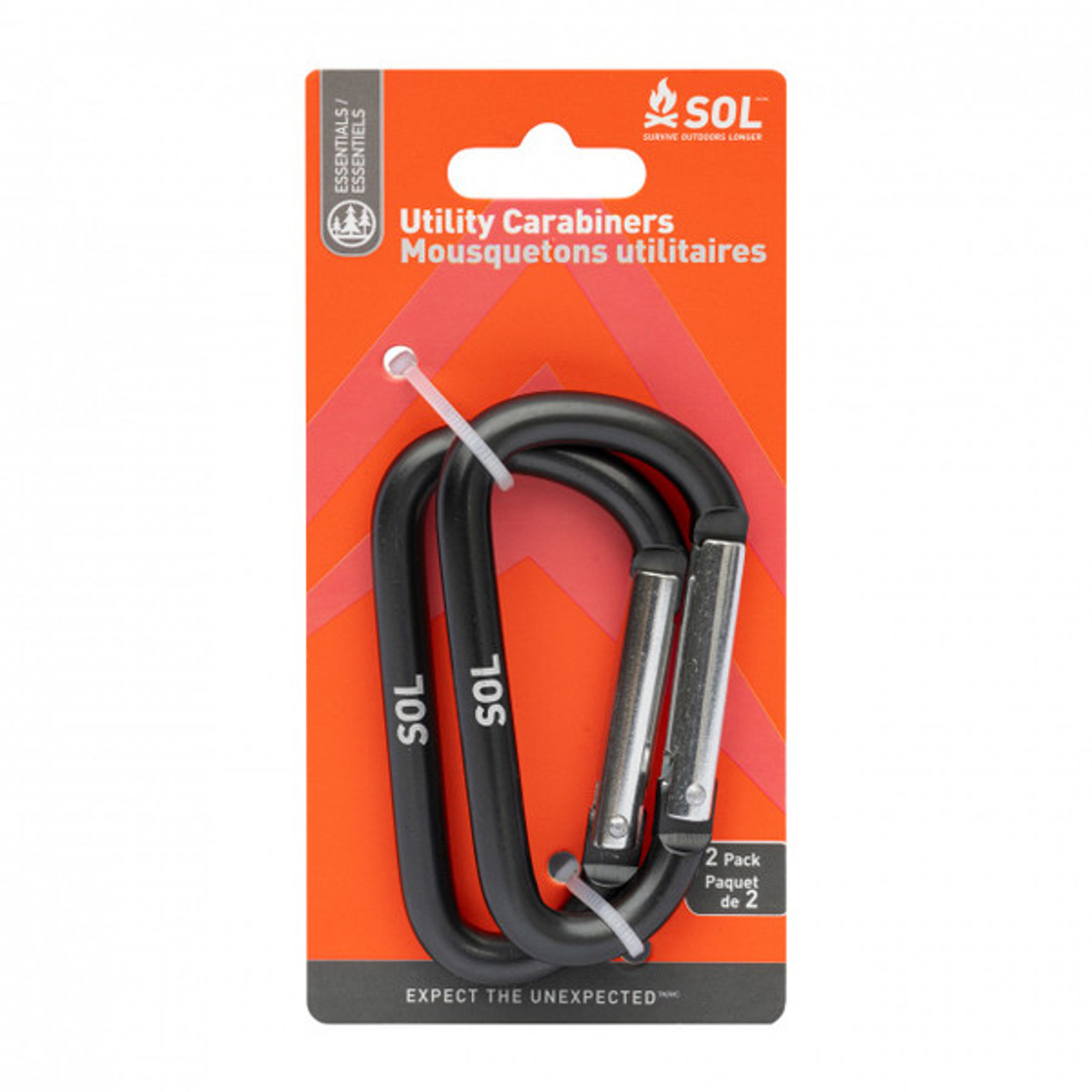 Utility Carabiner - 2 Pack