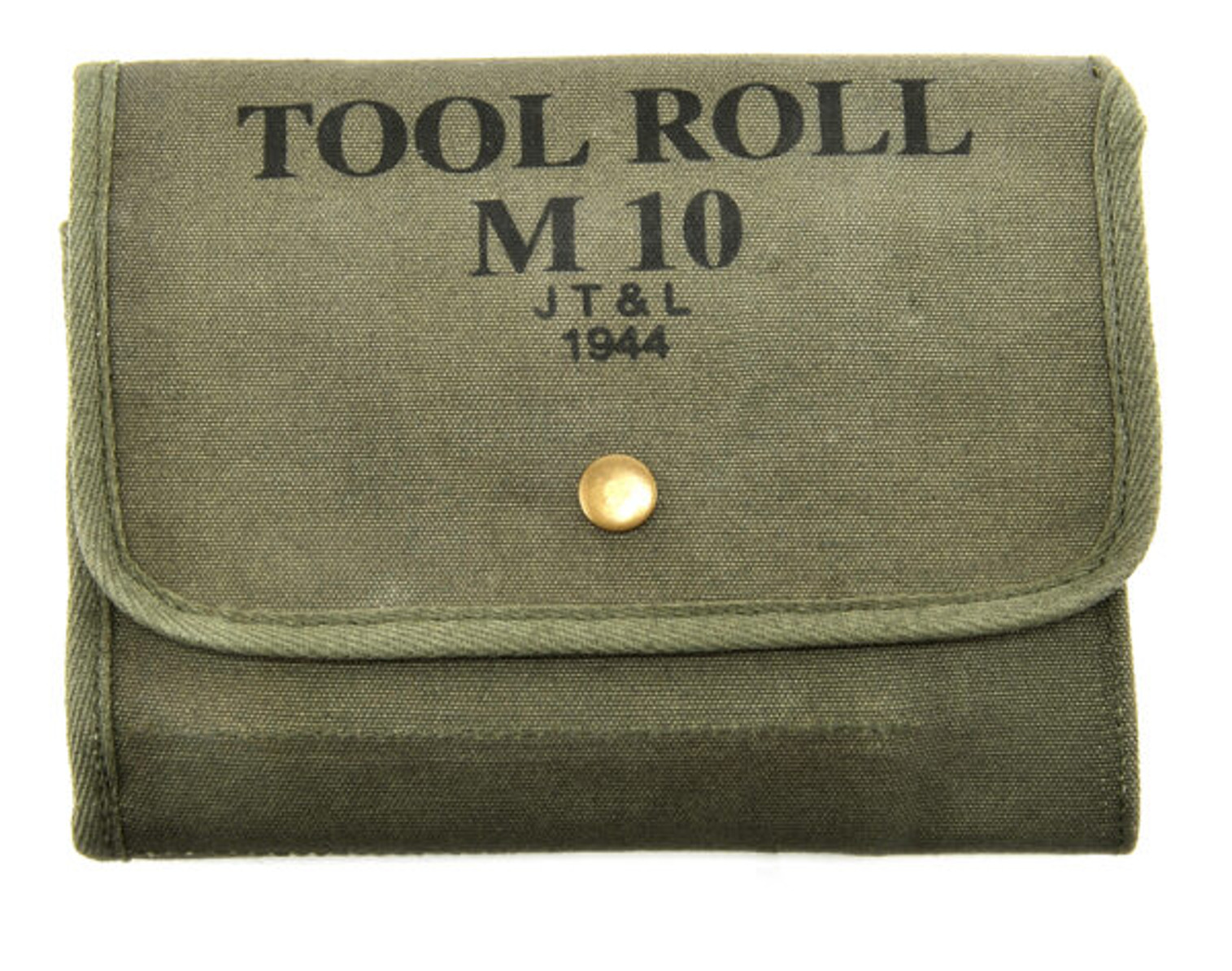 U.S. WW2 M10 Tool Roll Marked JT&L1944