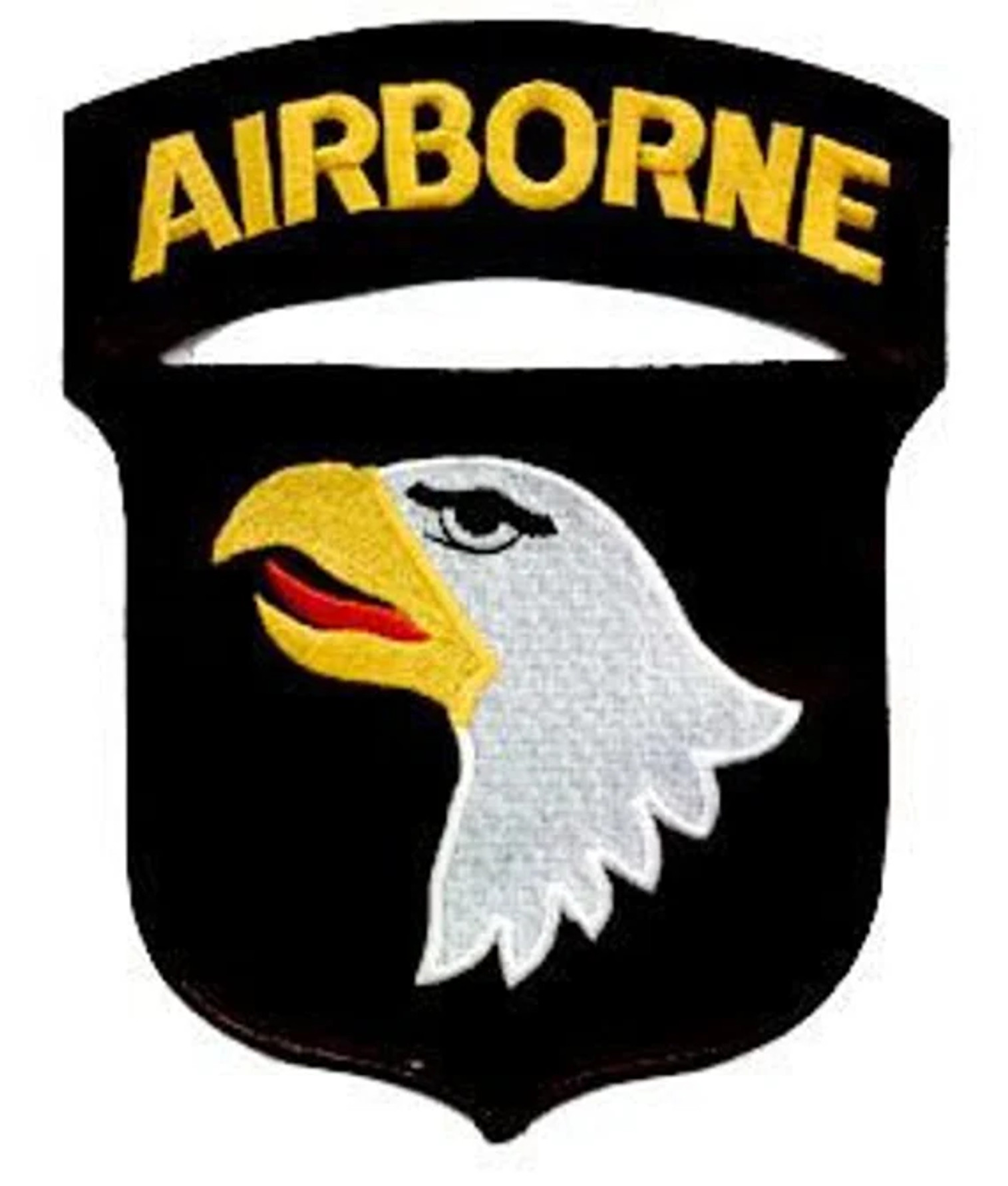 101st Airborne Division Patch w/Attached Tab