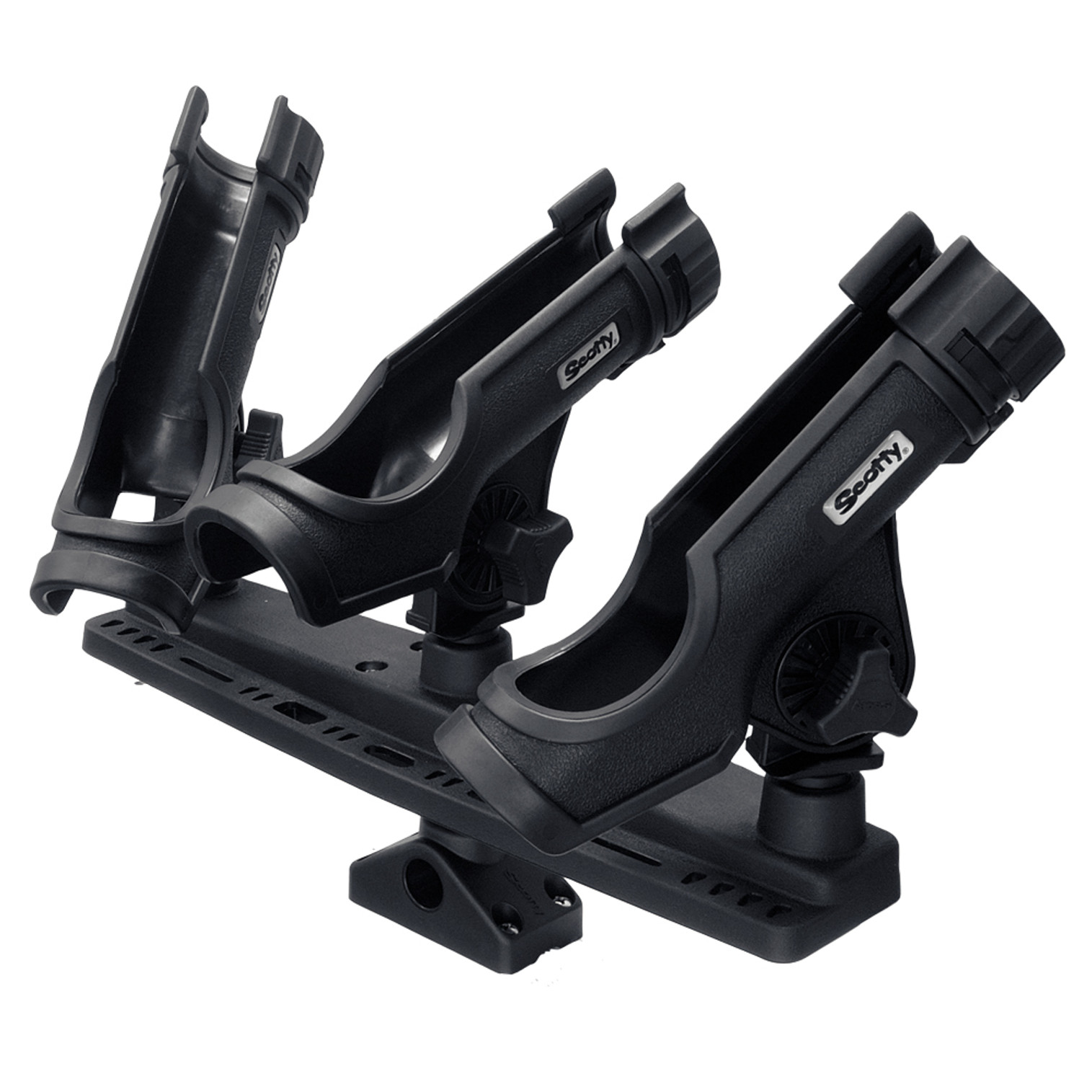 Scotty Triple Rod Holder w/3 230 Power Lock Rod Holders